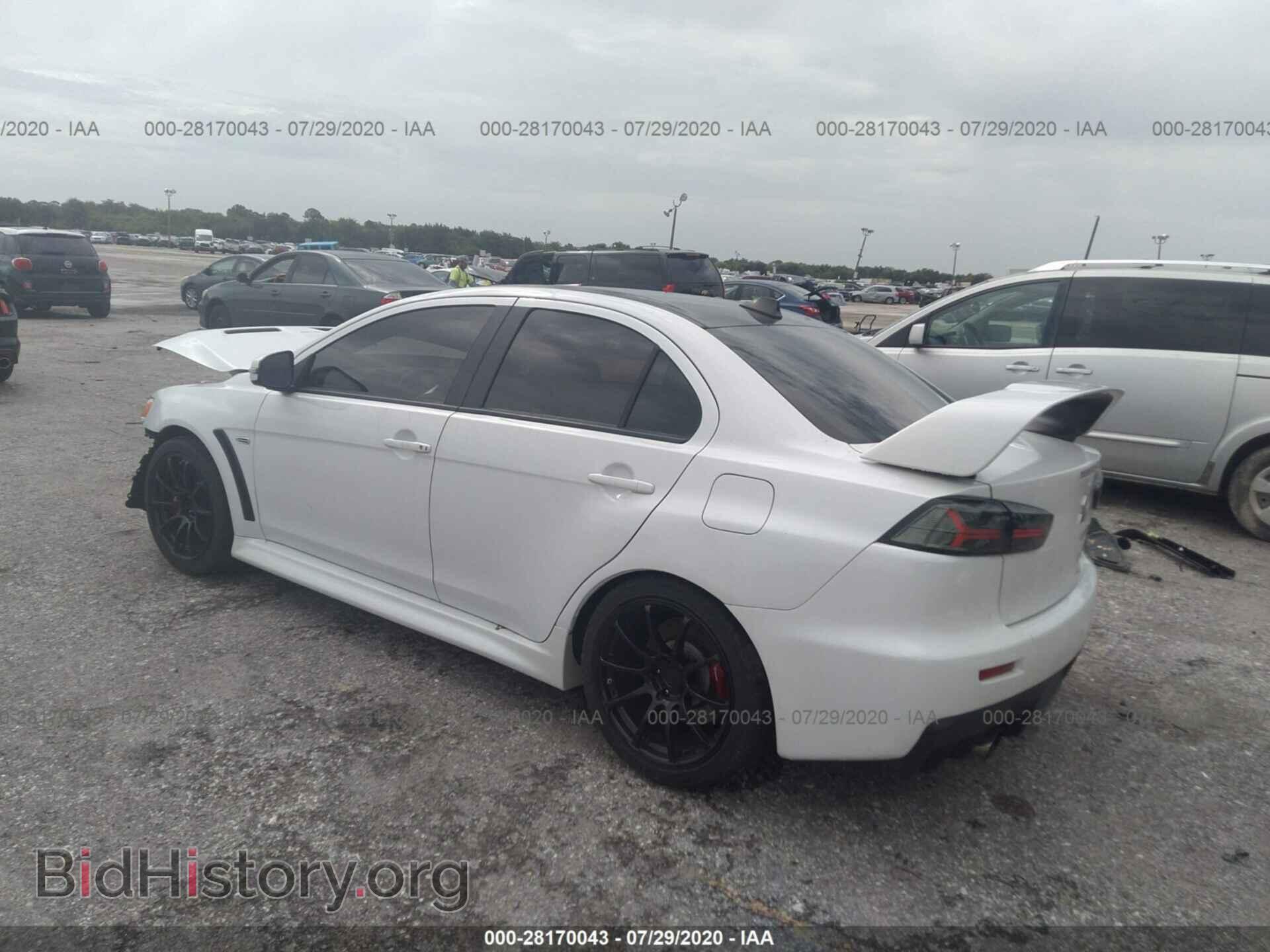 2015 MITSUBISHI LANCER EVOLUTION - VIN: JA32W7FV0FU027623 - Фото 3