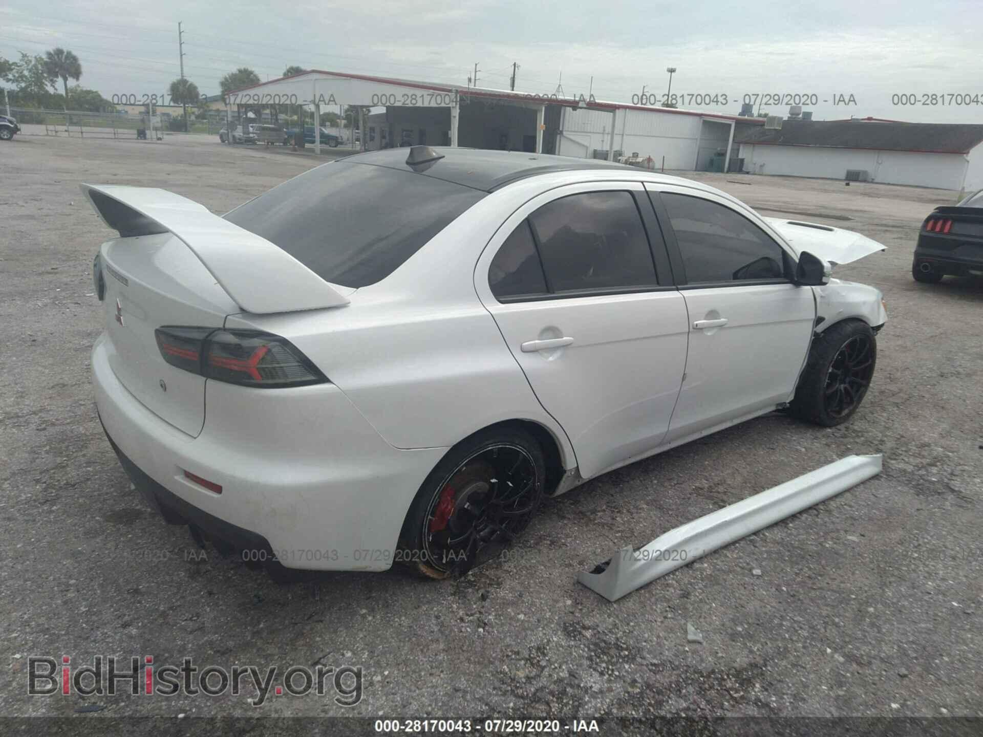 2015 MITSUBISHI LANCER EVOLUTION - VIN: JA32W7FV0FU027623 - Фото 4