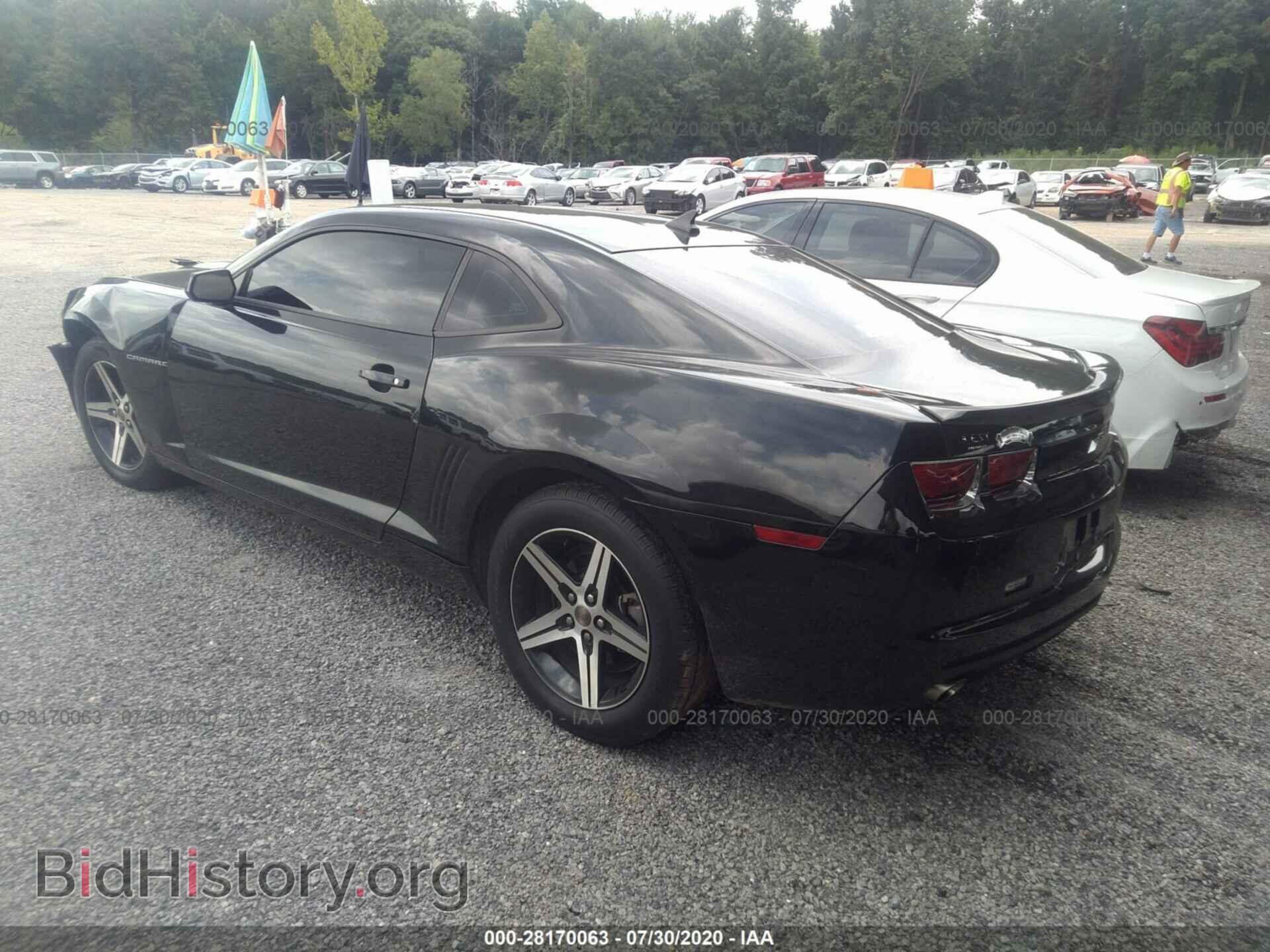 2012 CHEVROLET CAMARO - VIN: 2G1FA1E37C9173761 - Фото 3