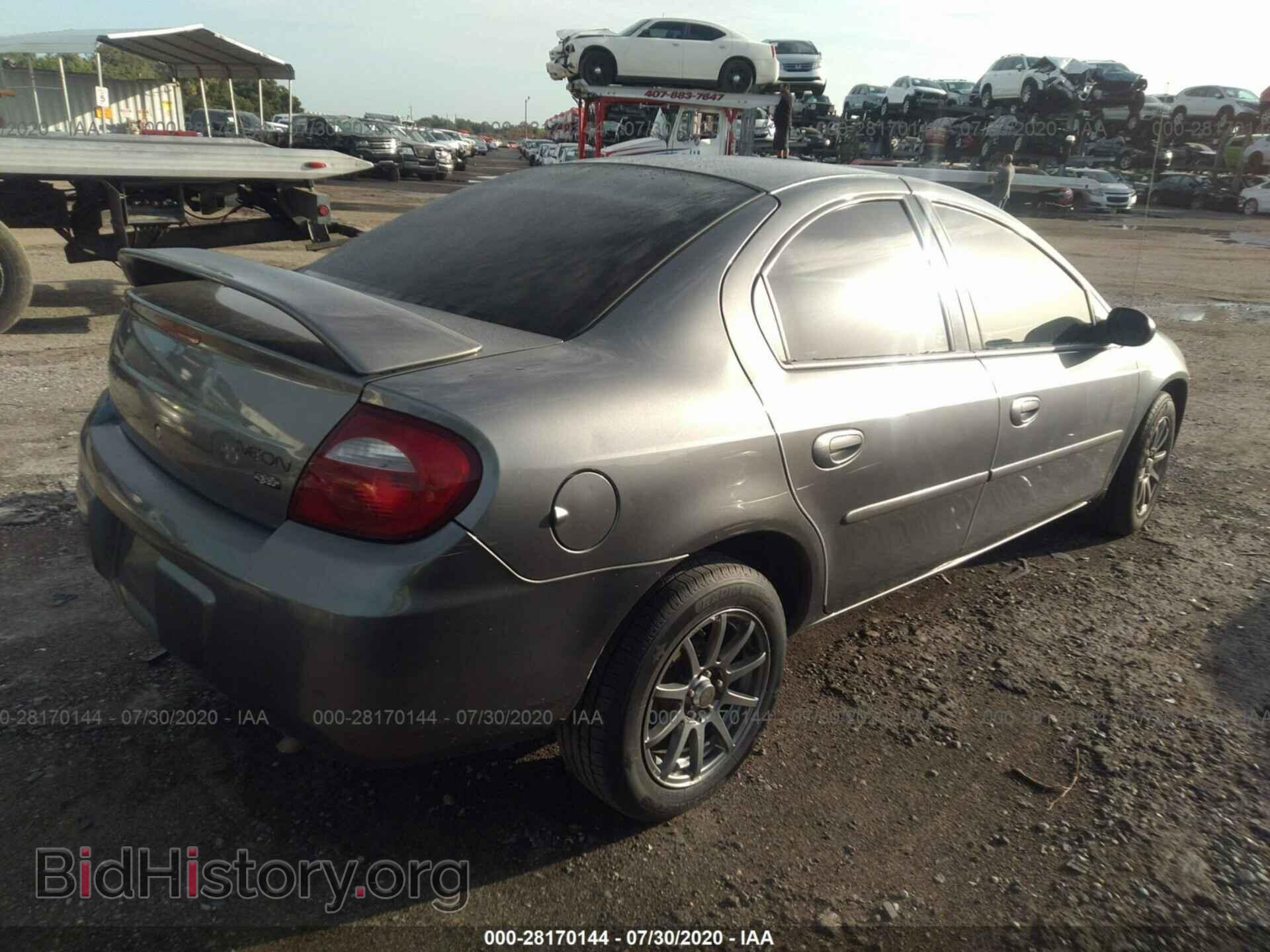2005 DODGE NEON - VIN: 1B3ES56CX5D170298 - Фото 4