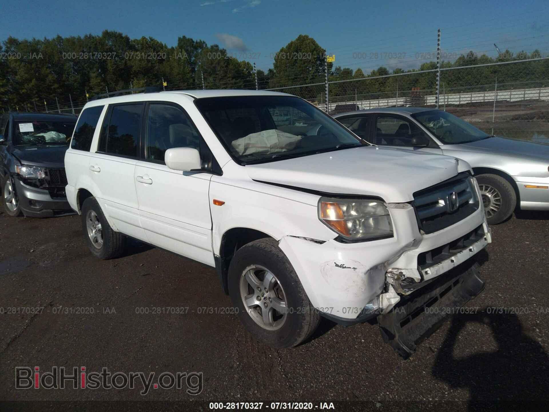 Фотография 5FNYF28426B050607 - HONDA PILOT 2006