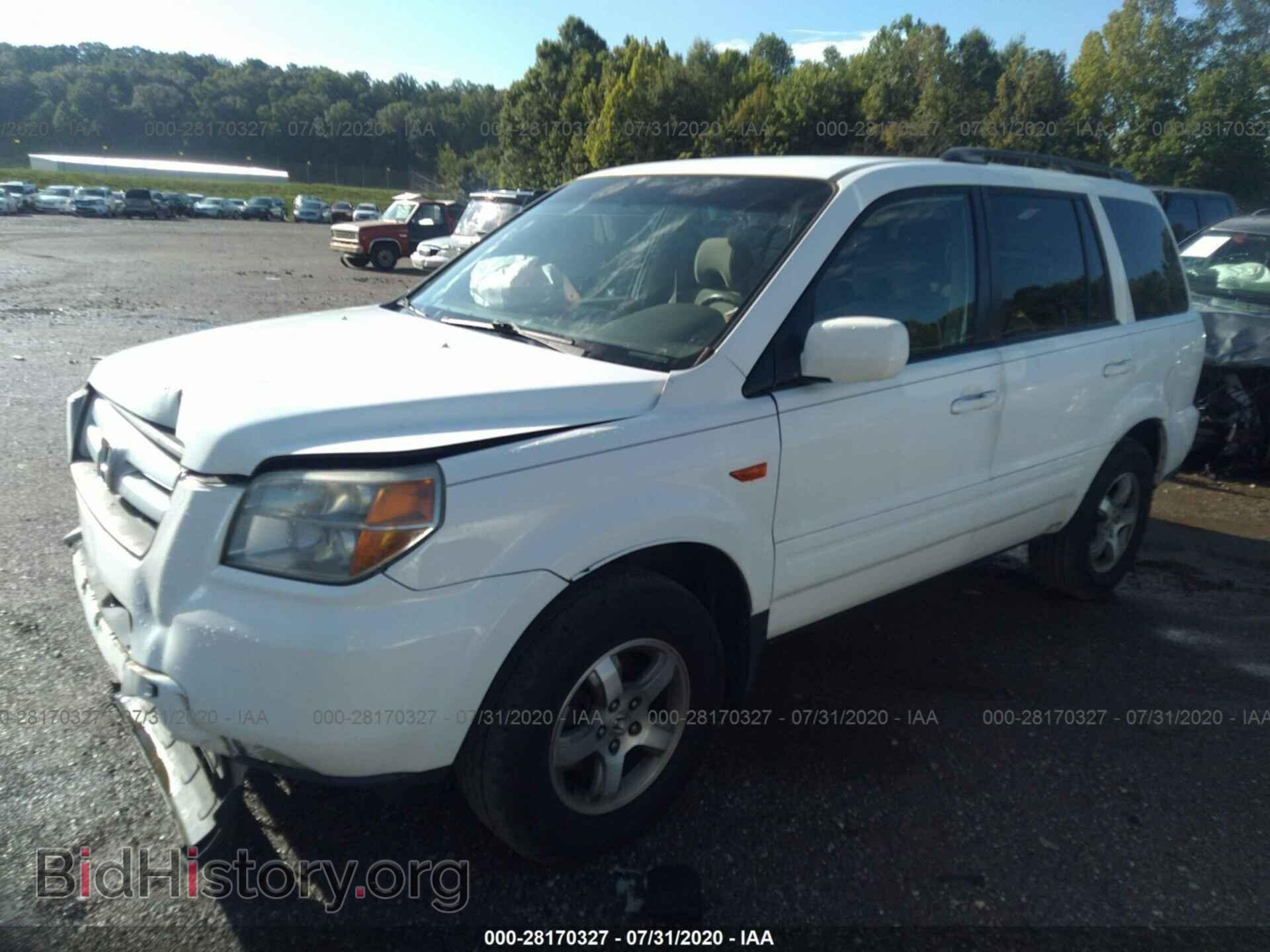 2006 HONDA PILOT - VIN: 5FNYF28426B050607 - Фото 2
