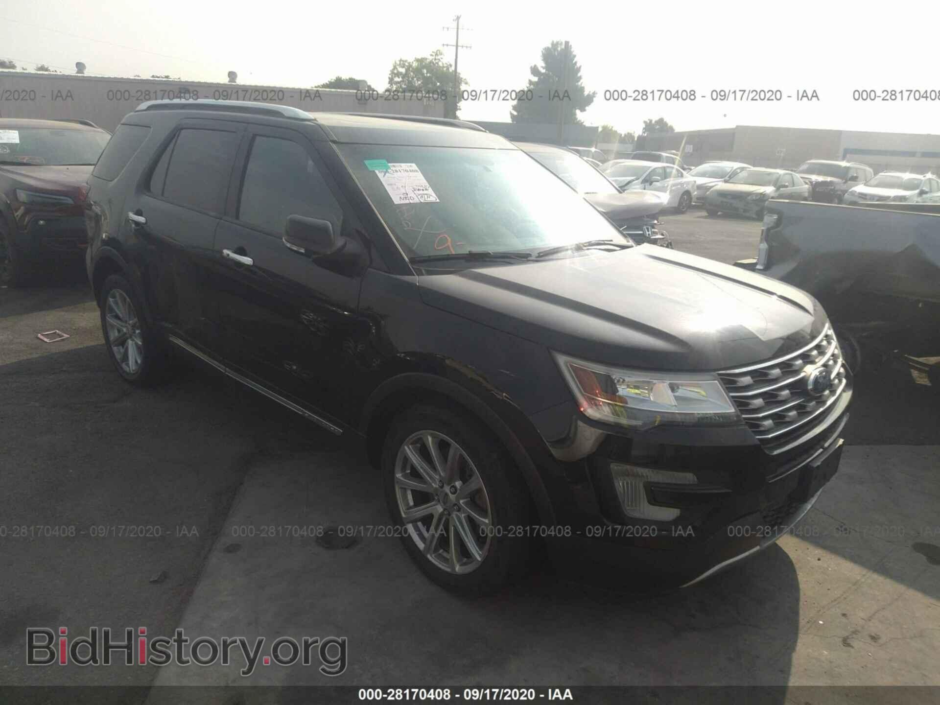 Photo 1FM5K7F86GGC33609 - FORD EXPLORER 2016