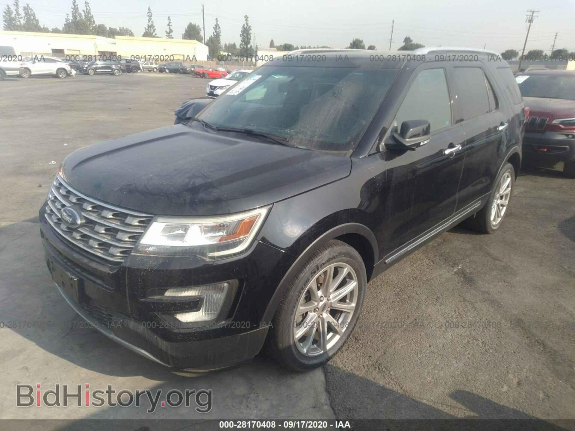 2016 FORD EXPLORER - VIN: 1FM5K7F86GGC33609 - Photo 2