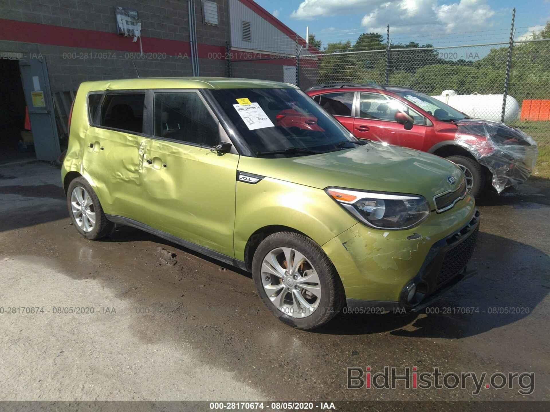 Фотография KNDJP3A57G7824686 - KIA SOUL 2016