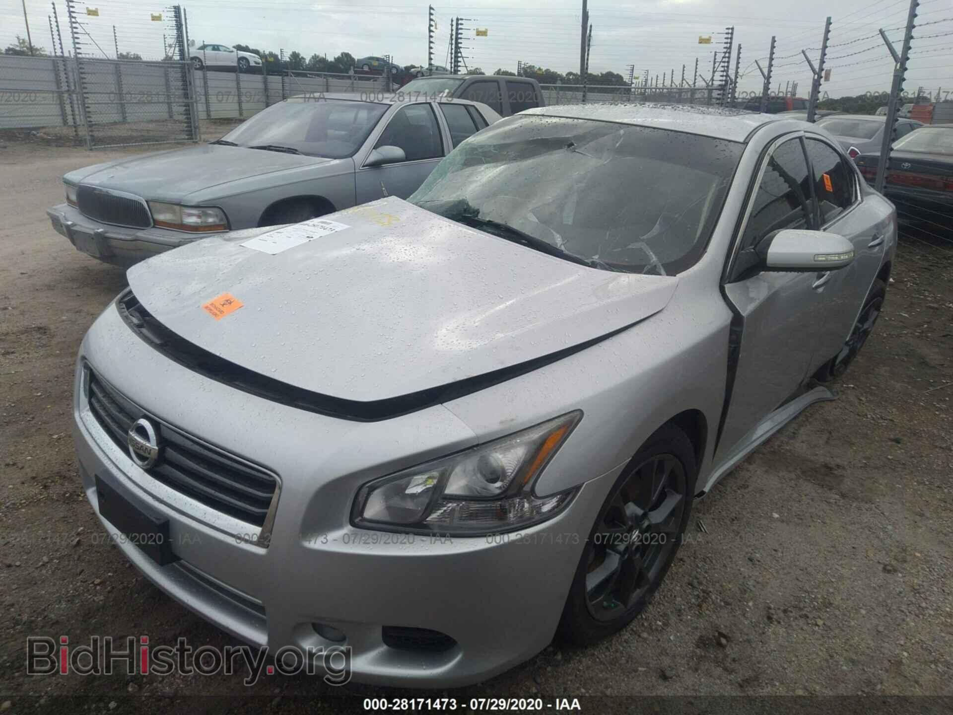 2014 NISSAN MAXIMA - VIN: 1N4AA5AP1EC443473 - Фото 2