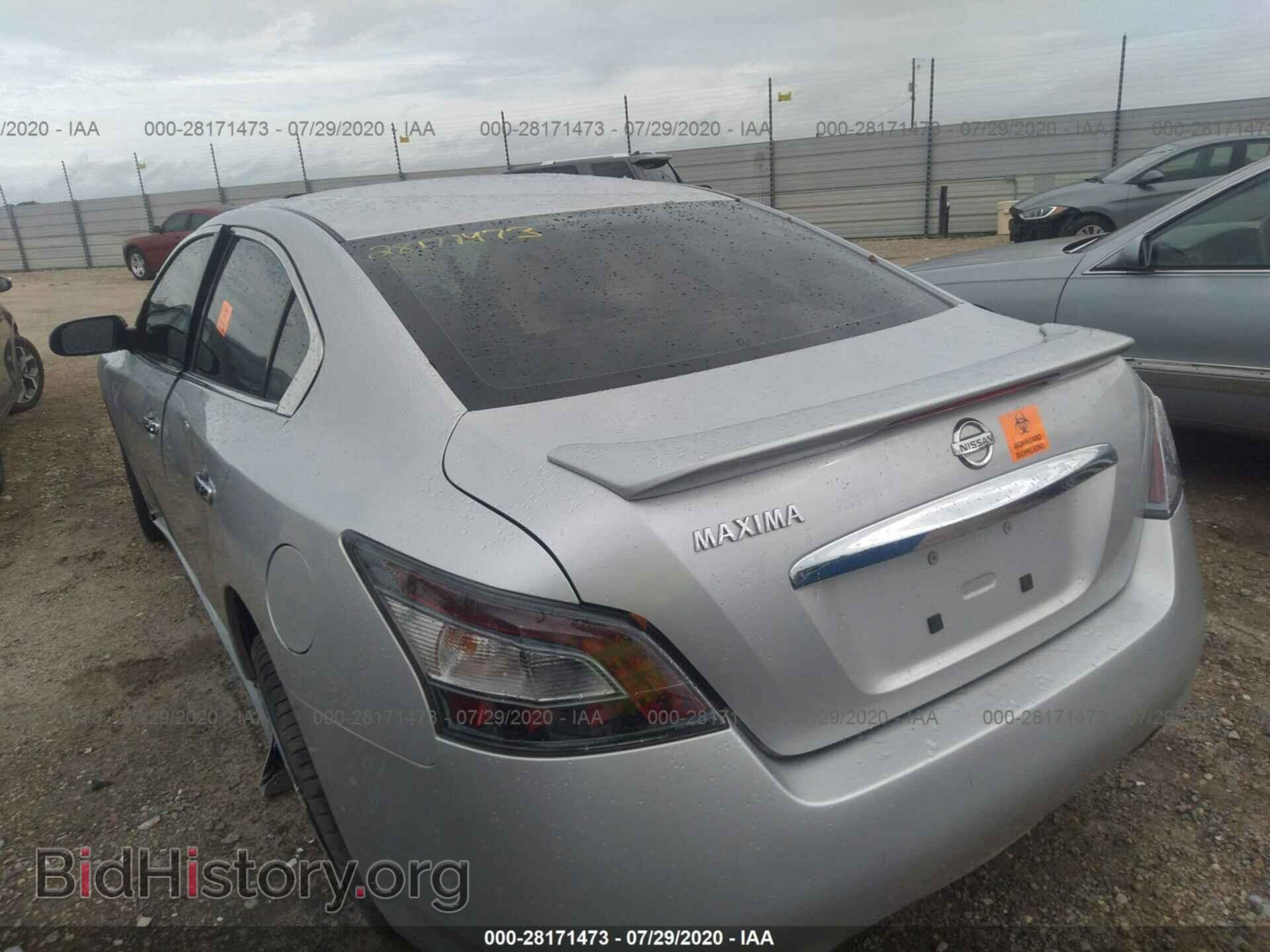 2014 NISSAN MAXIMA - VIN: 1N4AA5AP1EC443473 - Фото 3
