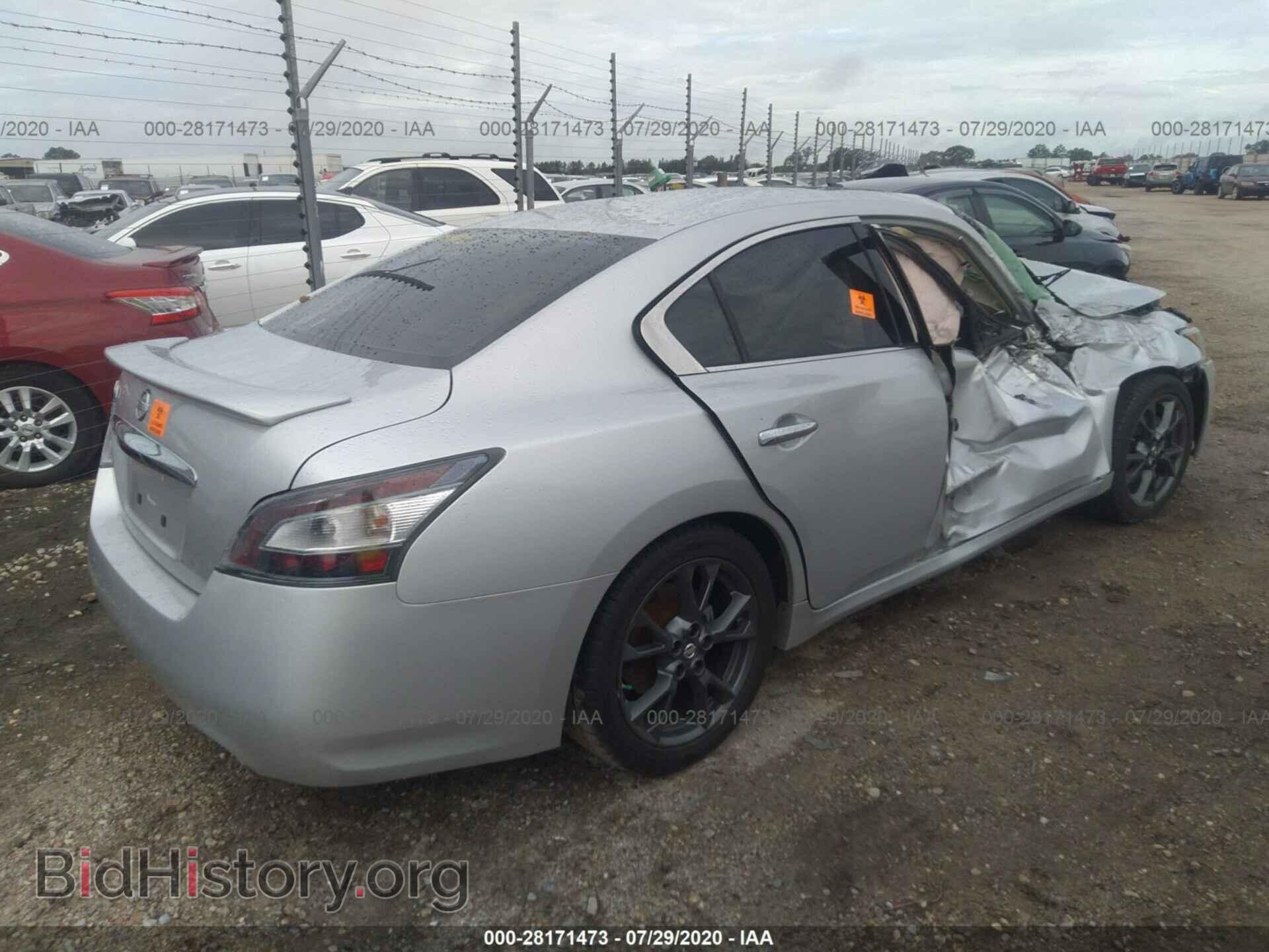 2014 NISSAN MAXIMA - VIN: 1N4AA5AP1EC443473 - Фото 4