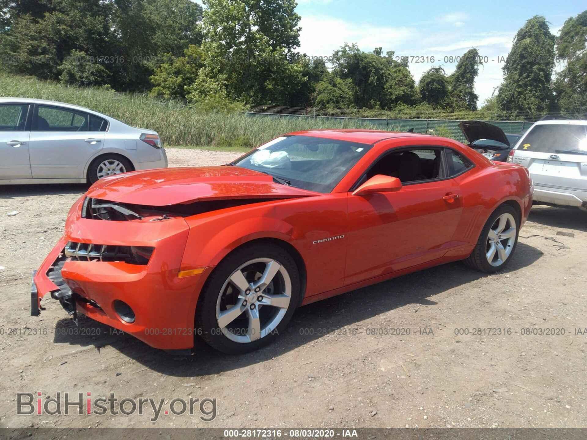 2013 CHEVROLET CAMARO - VIN: 2G1FA1E38D9149342 - Фото 2