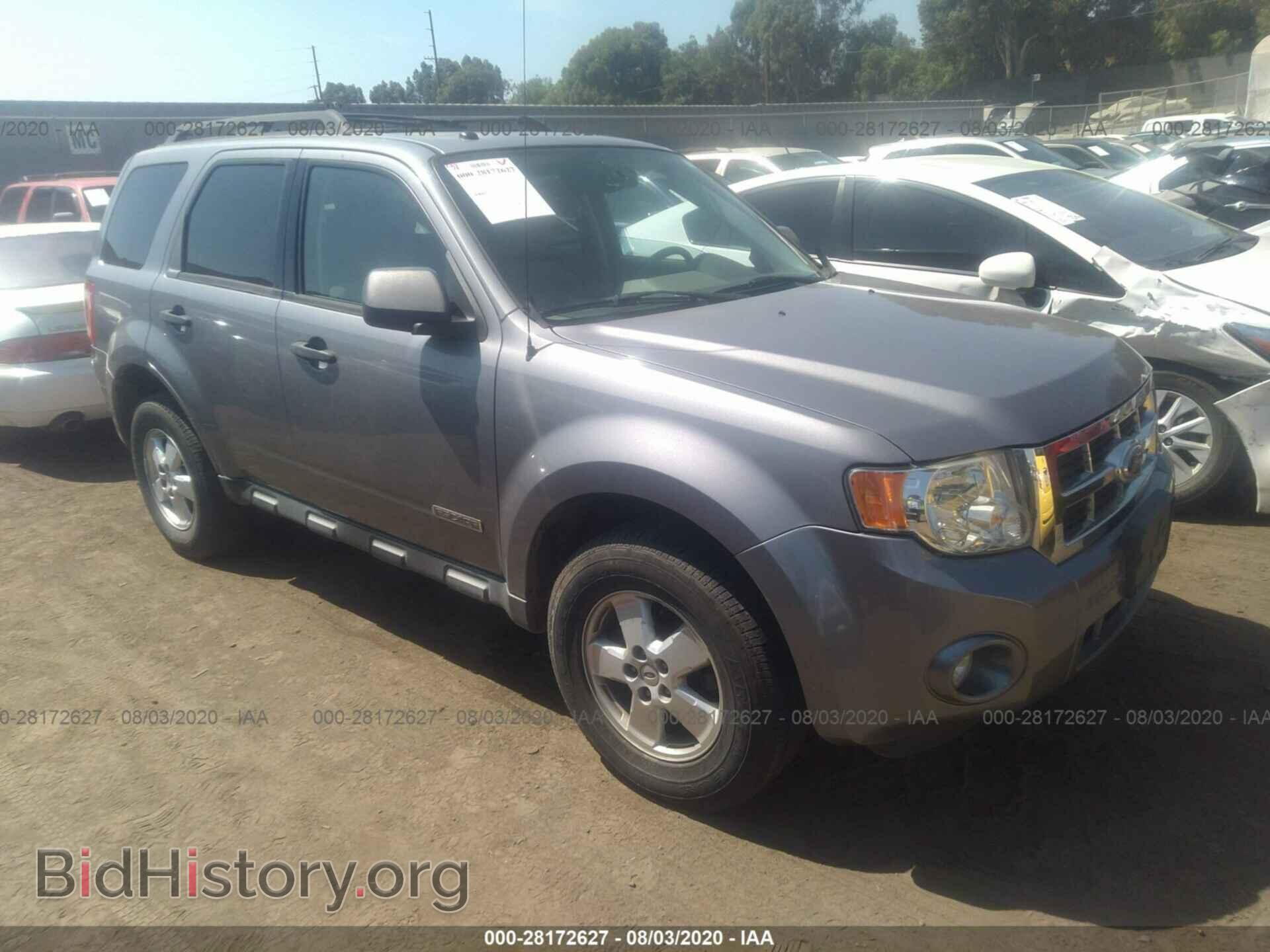Фотография 1FMCU03Z78KC06696 - FORD ESCAPE 2008