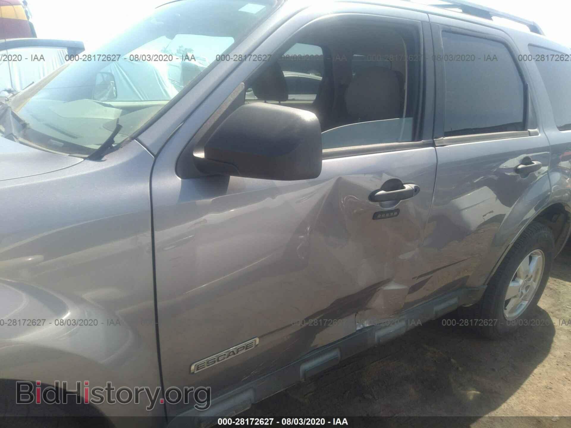 2008 FORD ESCAPE - VIN: 1FMCU03Z78KC06696 - Фото 6