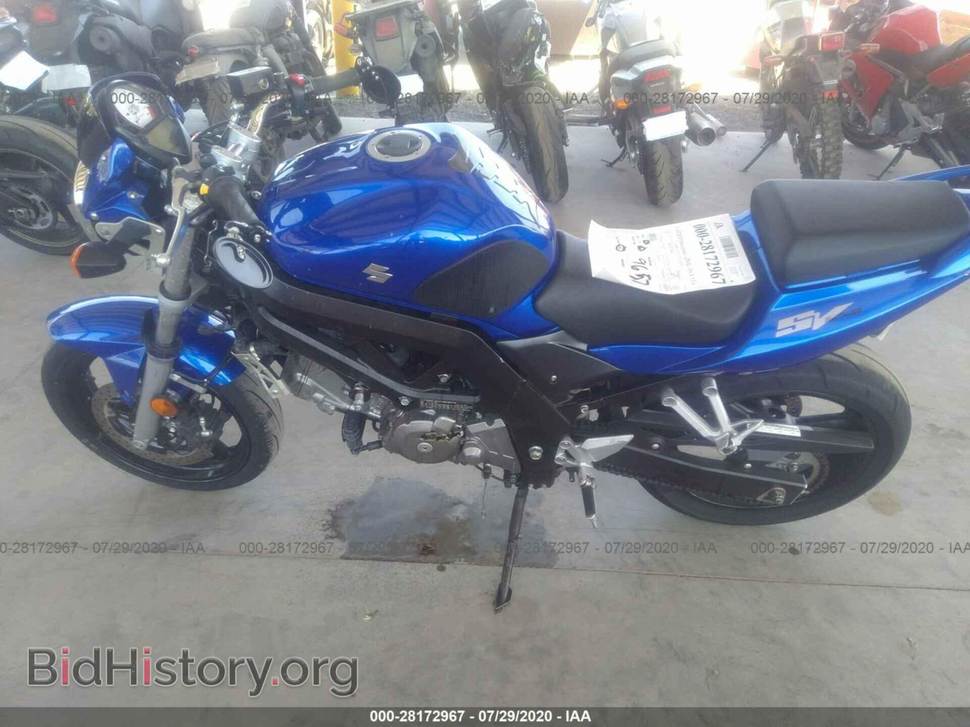 2007 SUZUKI SV650 - VIN: JS1VP53A272101827 - Photo 9
