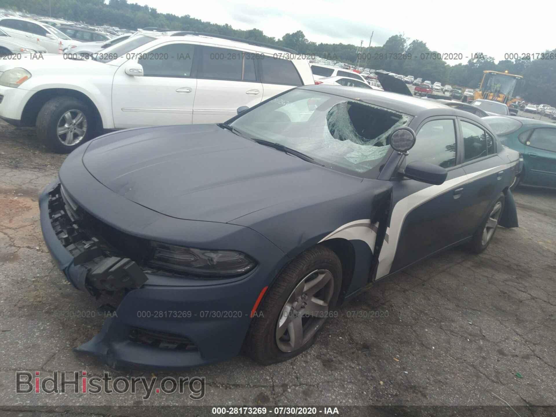 2019 DODGE CHARGER - VIN: 2C3CDXAT8KH558572 - Фото 2