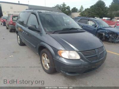 2005 Dodge CARAVAN SXT, зеленый — VIN 1D4GP45RX5B390421, IAAI