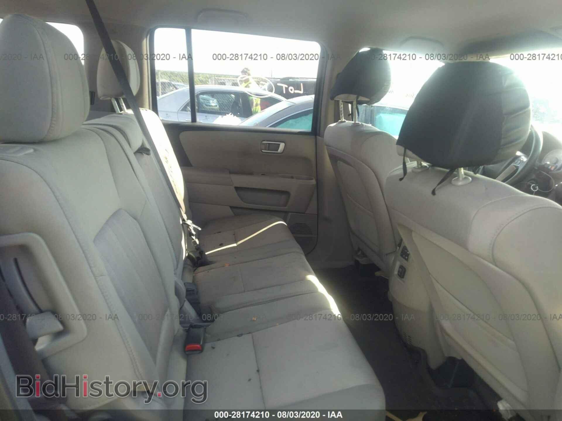 2013 HONDA PILOT - VIN: 5FNYF4H4XDB032011 - Фото 8