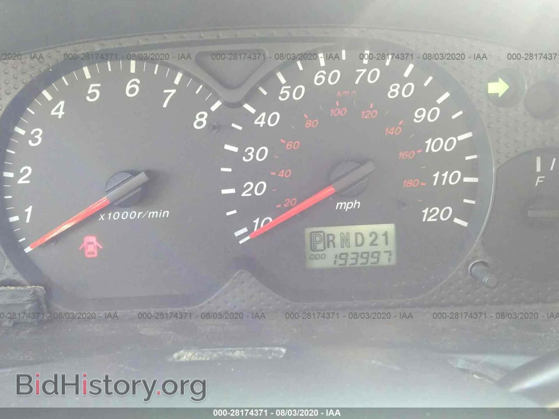2001 MAZDA TRIBUTE - VIN: 4F2CU08101KM31703 - Фото 7