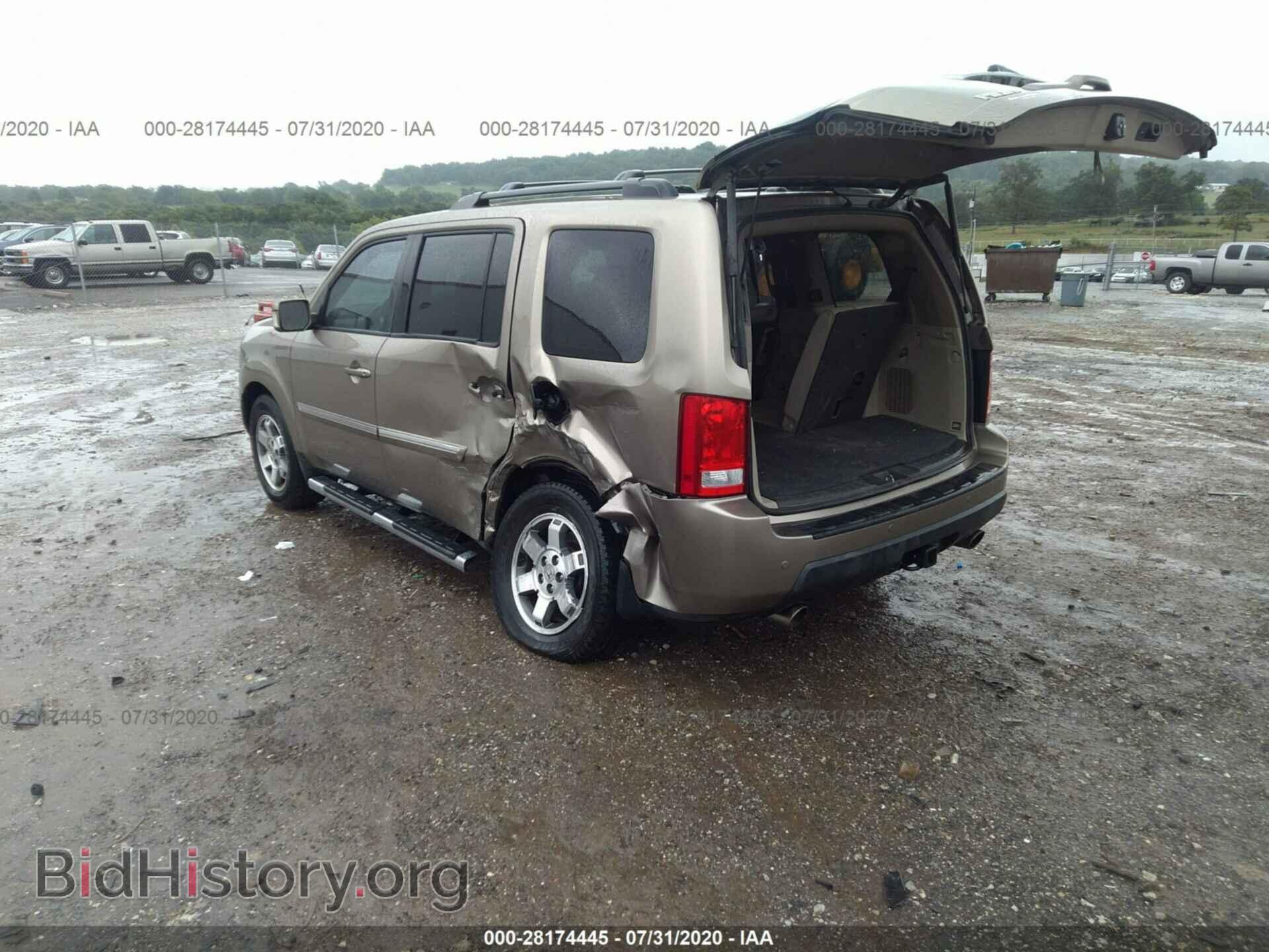 2011 HONDA PILOT - VIN: 5FNYF3H96BB021168 - Фото 3