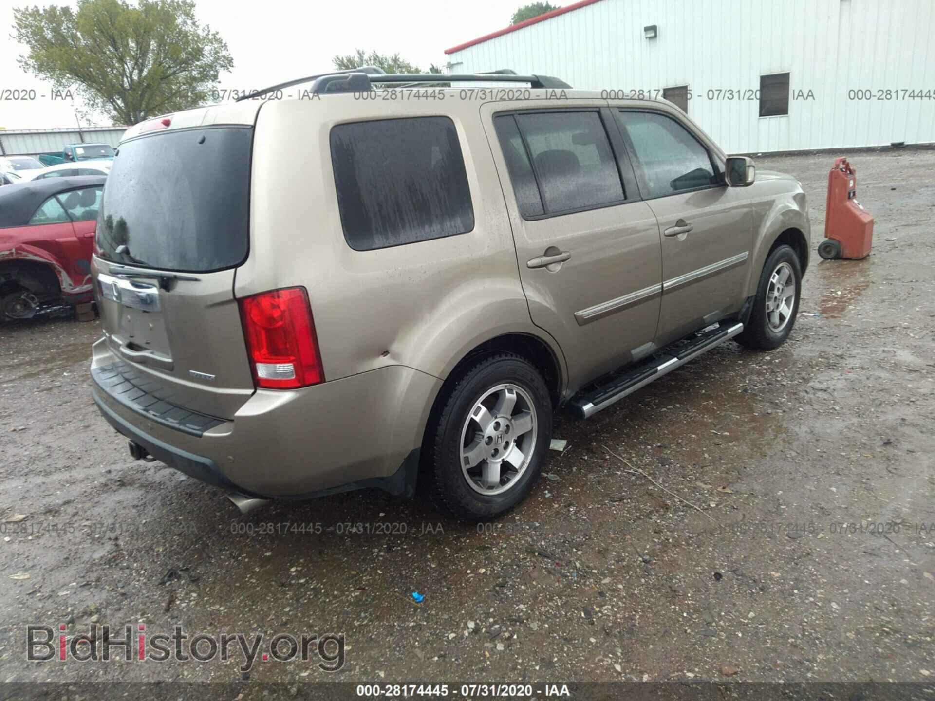 2011 HONDA PILOT - VIN: 5FNYF3H96BB021168 - Фото 4