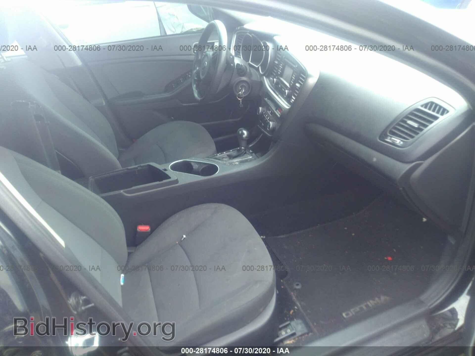 2015 KIA OPTIMA - VIN: KNAGM4A72F5656943 - Фото 5