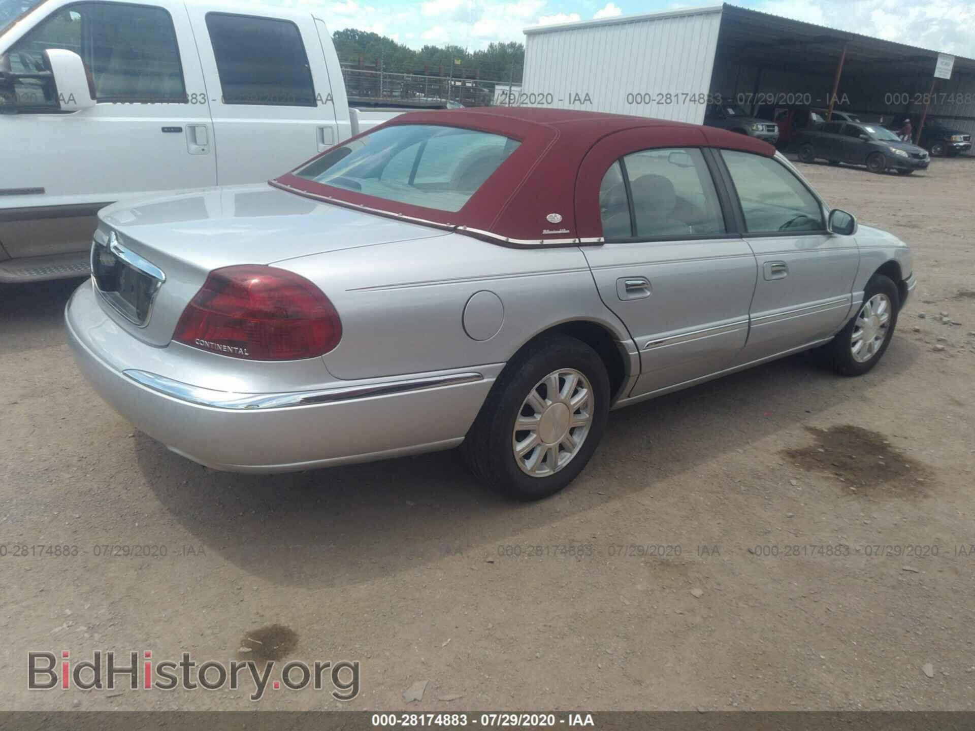 2000 LINCOLN CONTINENTAL - VIN: 1LNHM97V2YY840478 - Фото 4