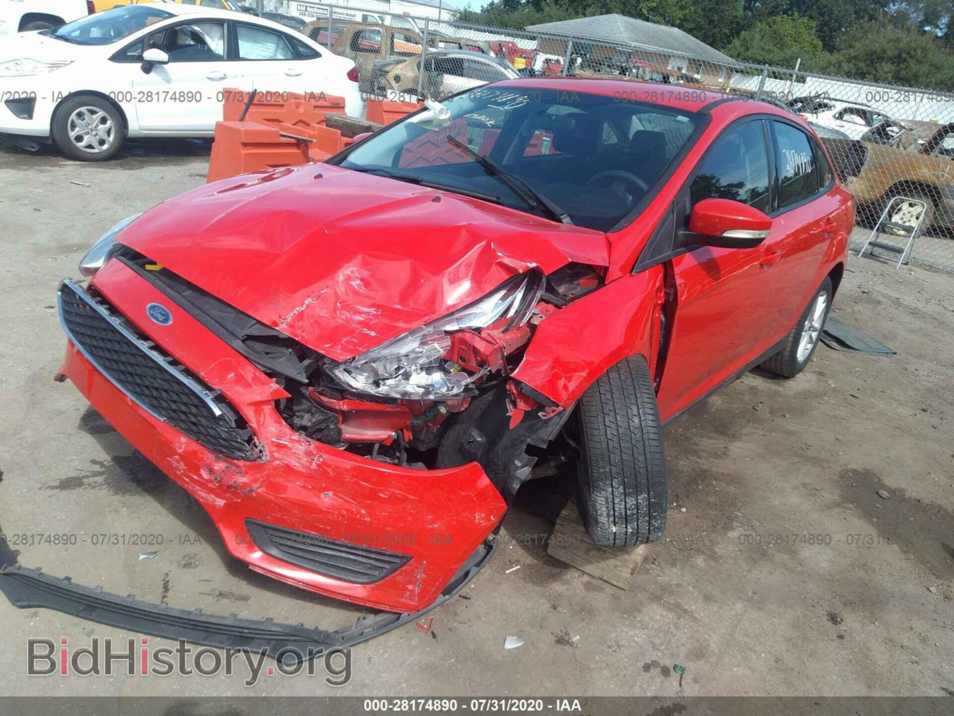 2015 FORD FOCUS - VIN: 1FADP3F23FL204246 - Фото 2