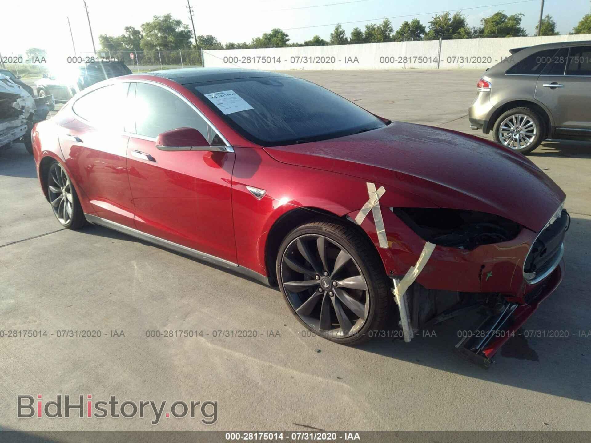 Photo 5YJSA1H2XFFP74025 - TESLA MODEL S 2015