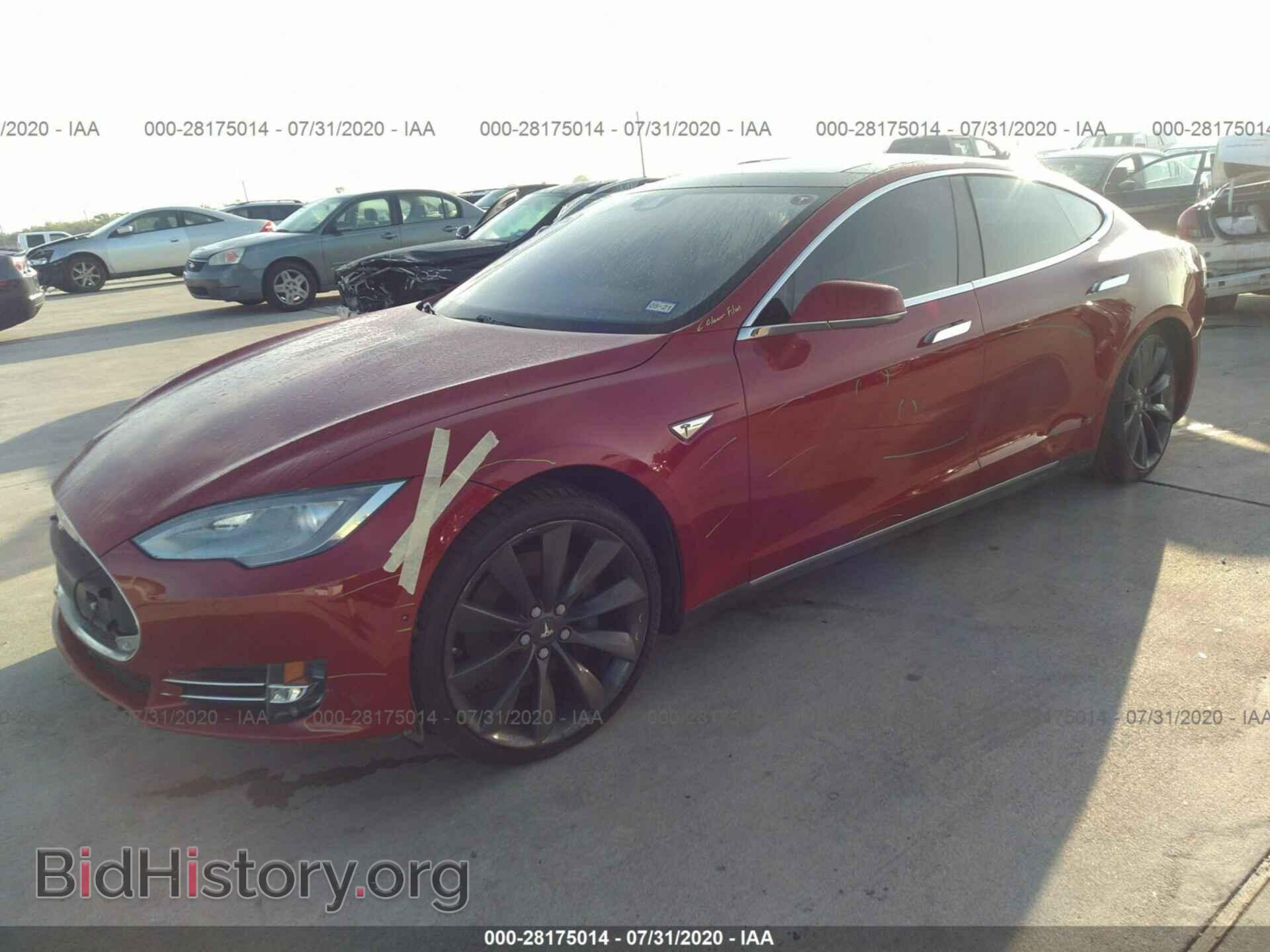 2015 TESLA MODEL S - VIN: 5YJSA1H2XFFP74025 - Photo 2