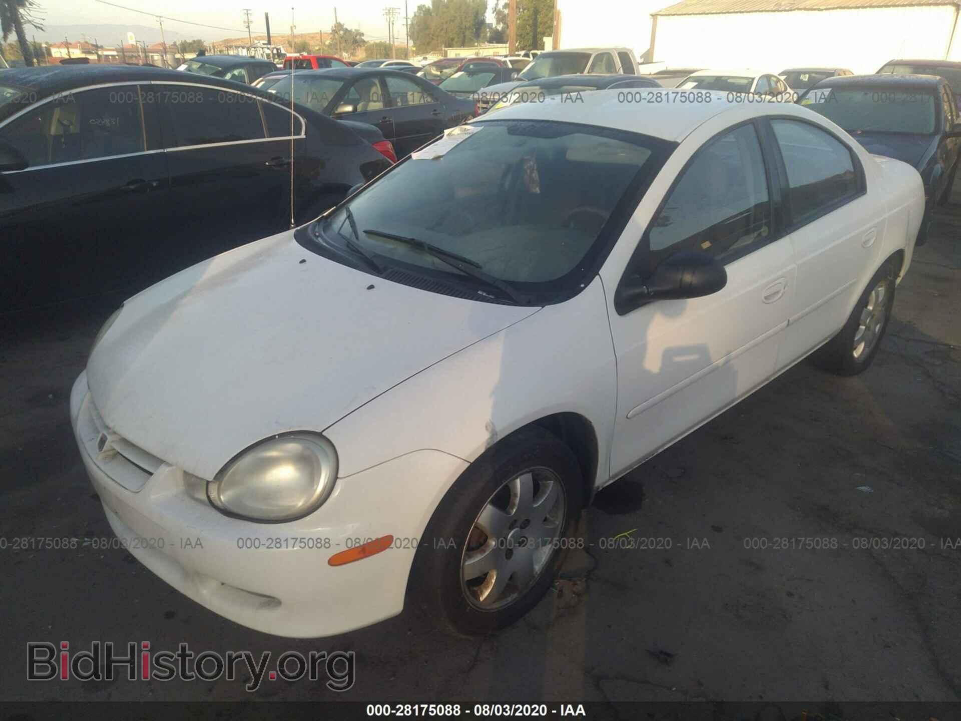 2002 DODGE NEON - VIN: 1B3ES46C72D607910 - Фото 2