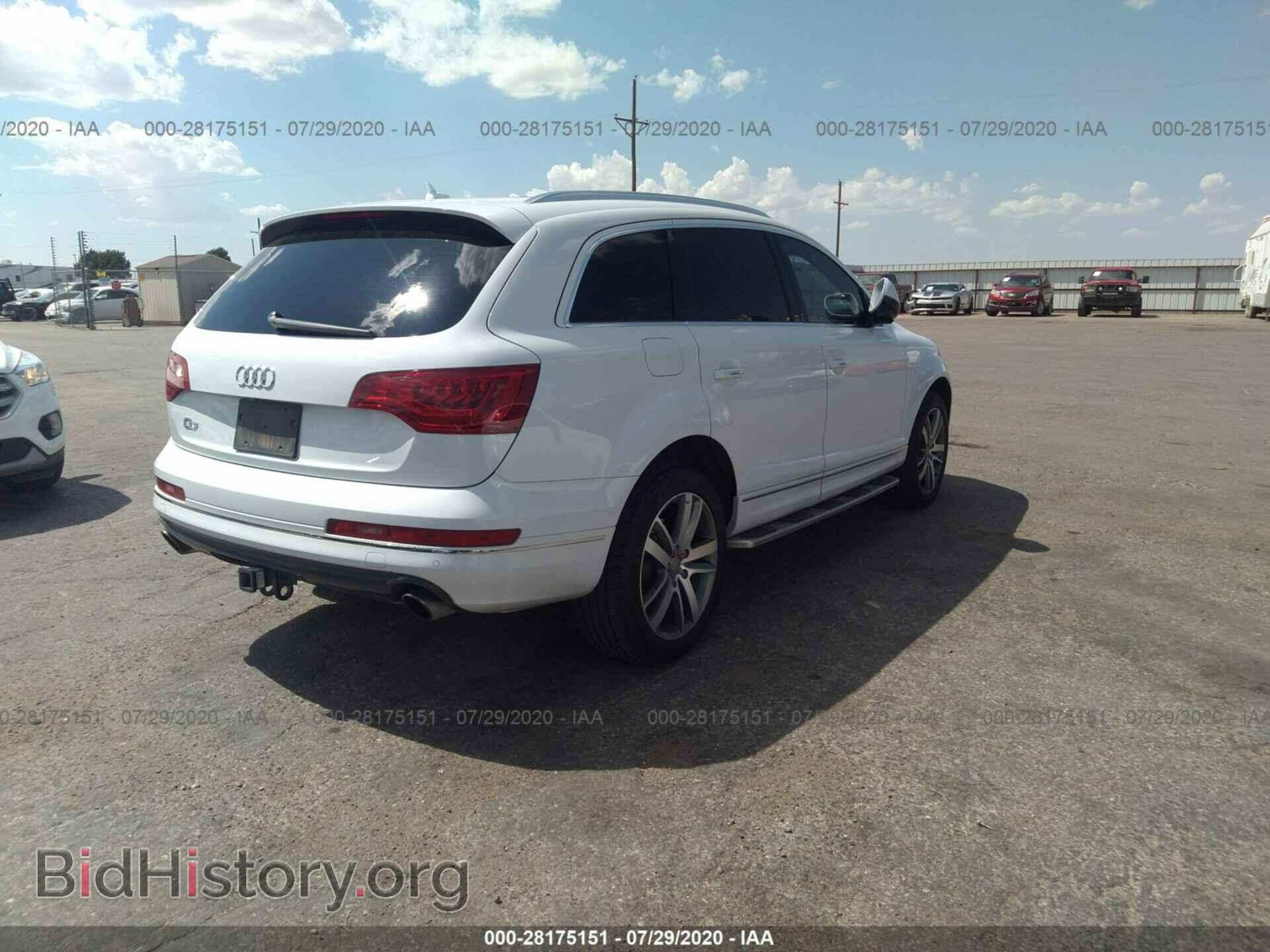 2012 AUDI Q7 - VIN: WA1LGAFE6CD006295 - Фото 4