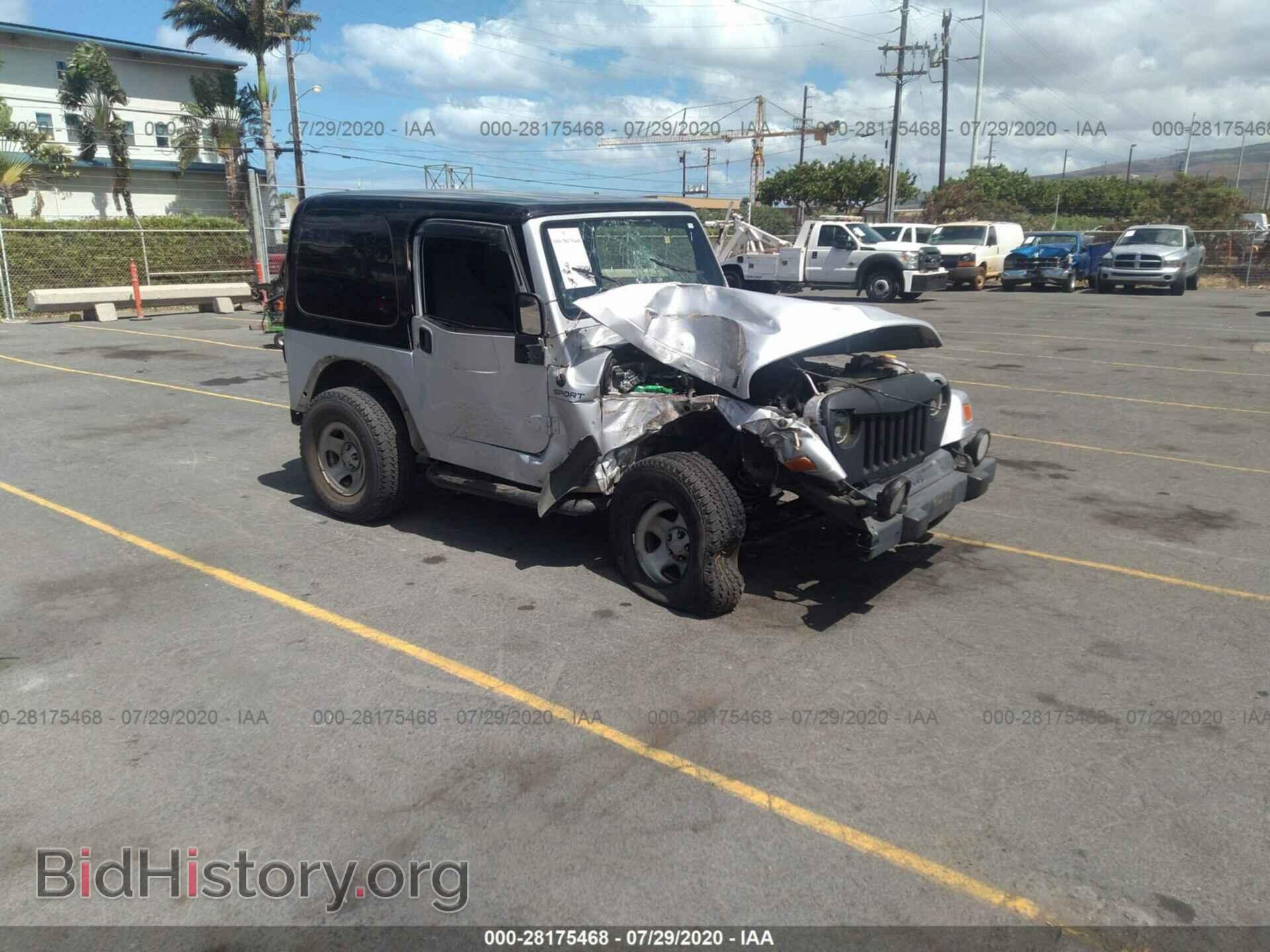 Фотография 1J4FA49S73P355997 - JEEP WRANGLER 2003