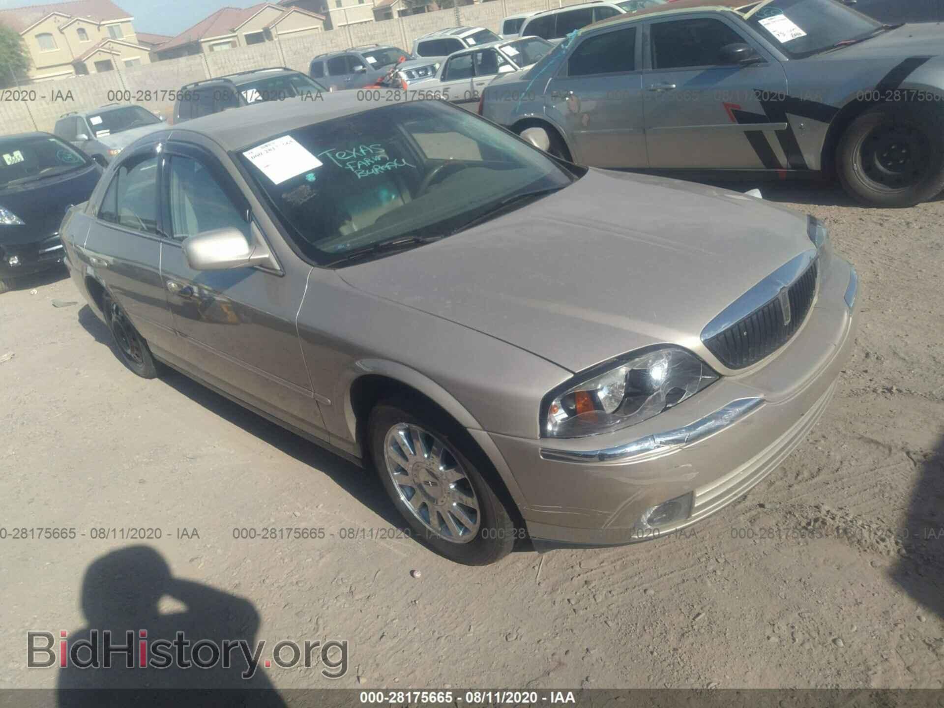 Фотография 1LNHM86S54Y654526 - LINCOLN LS 2004