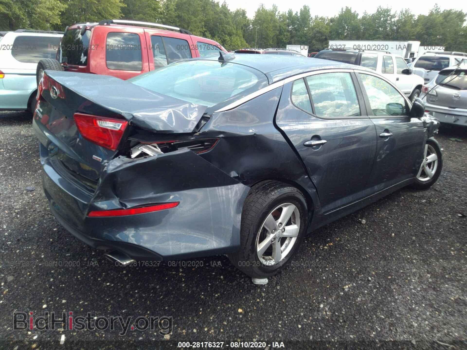 2015 KIA OPTIMA - VIN: KNAGM4A76F5563410 - Photo 4