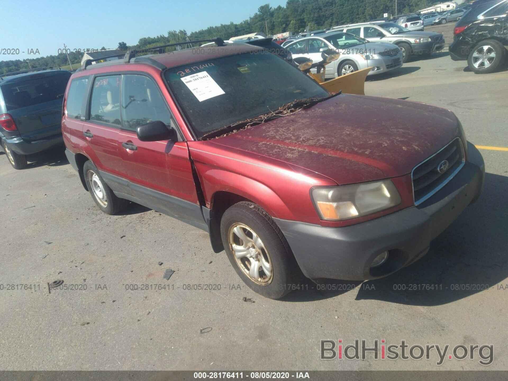 Photo JF1SG63623H748736 - SUBARU FORESTER 2003