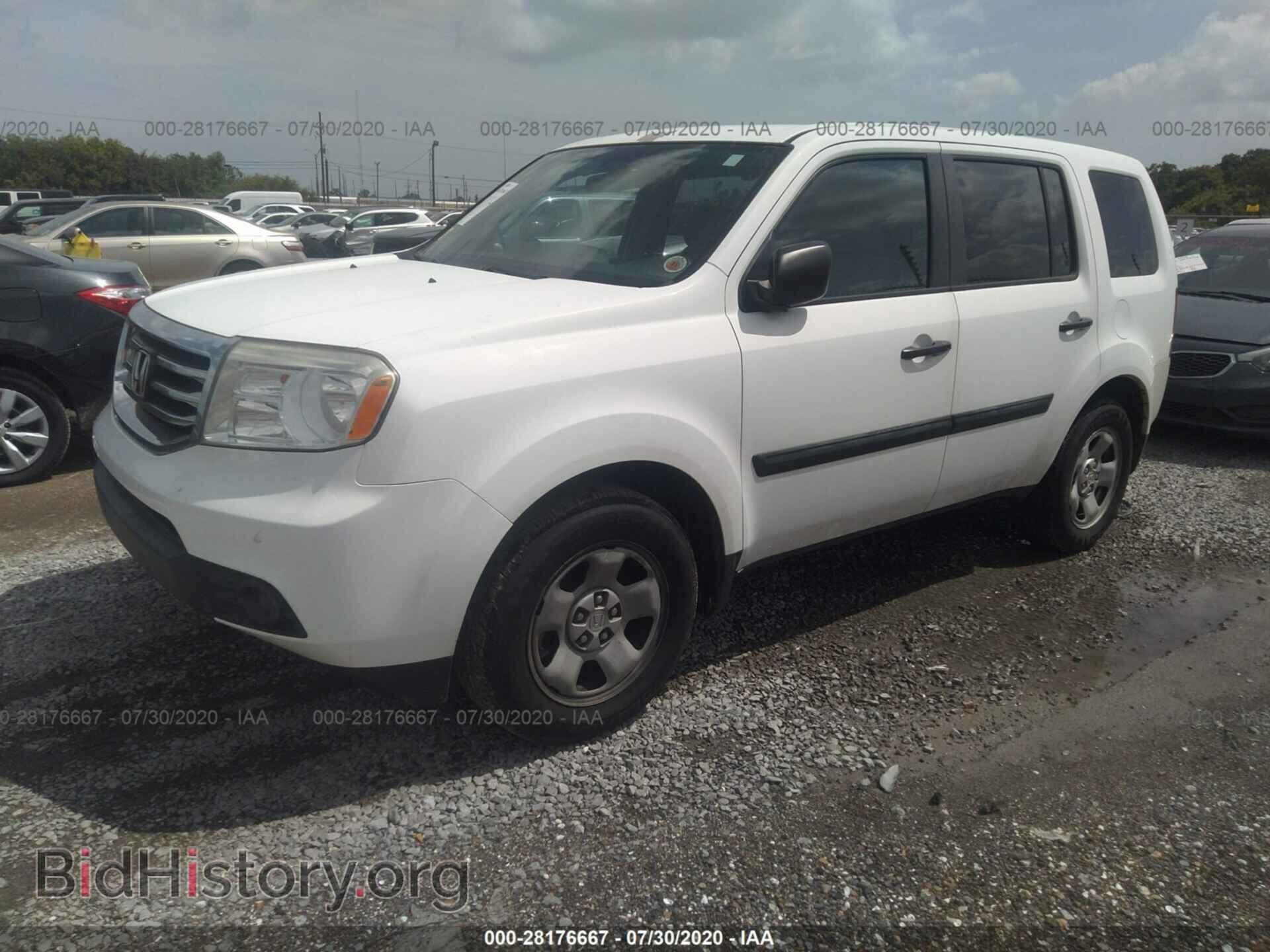 2013 HONDA PILOT - VIN: 5FNYF4H21DB077188 - Фото 2