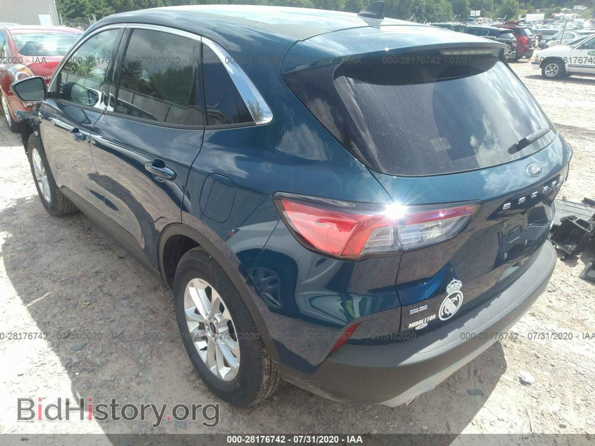 2020 FORD ESCAPE - VIN: 1FMCU9G62LUA96268 - Фото 3