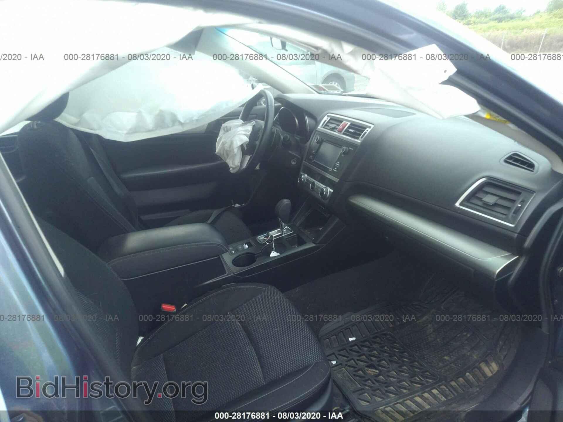 2017 SUBARU OUTBACK - VIN: 4S4BSAAC1H3357193 - Фото 5