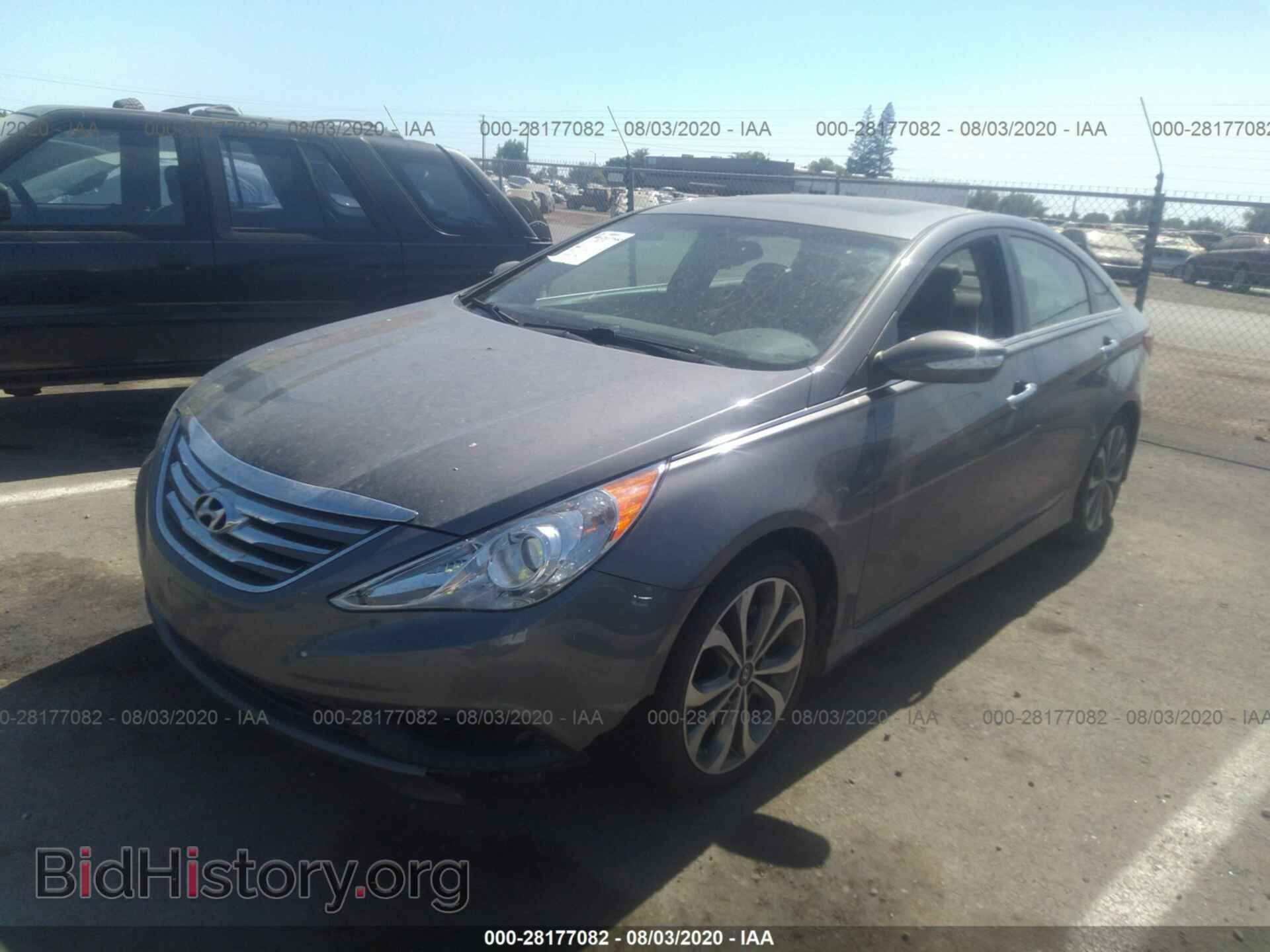 2014 HYUNDAI SONATA - VIN: 5NPEC4AC1EH873733 - Фото 2