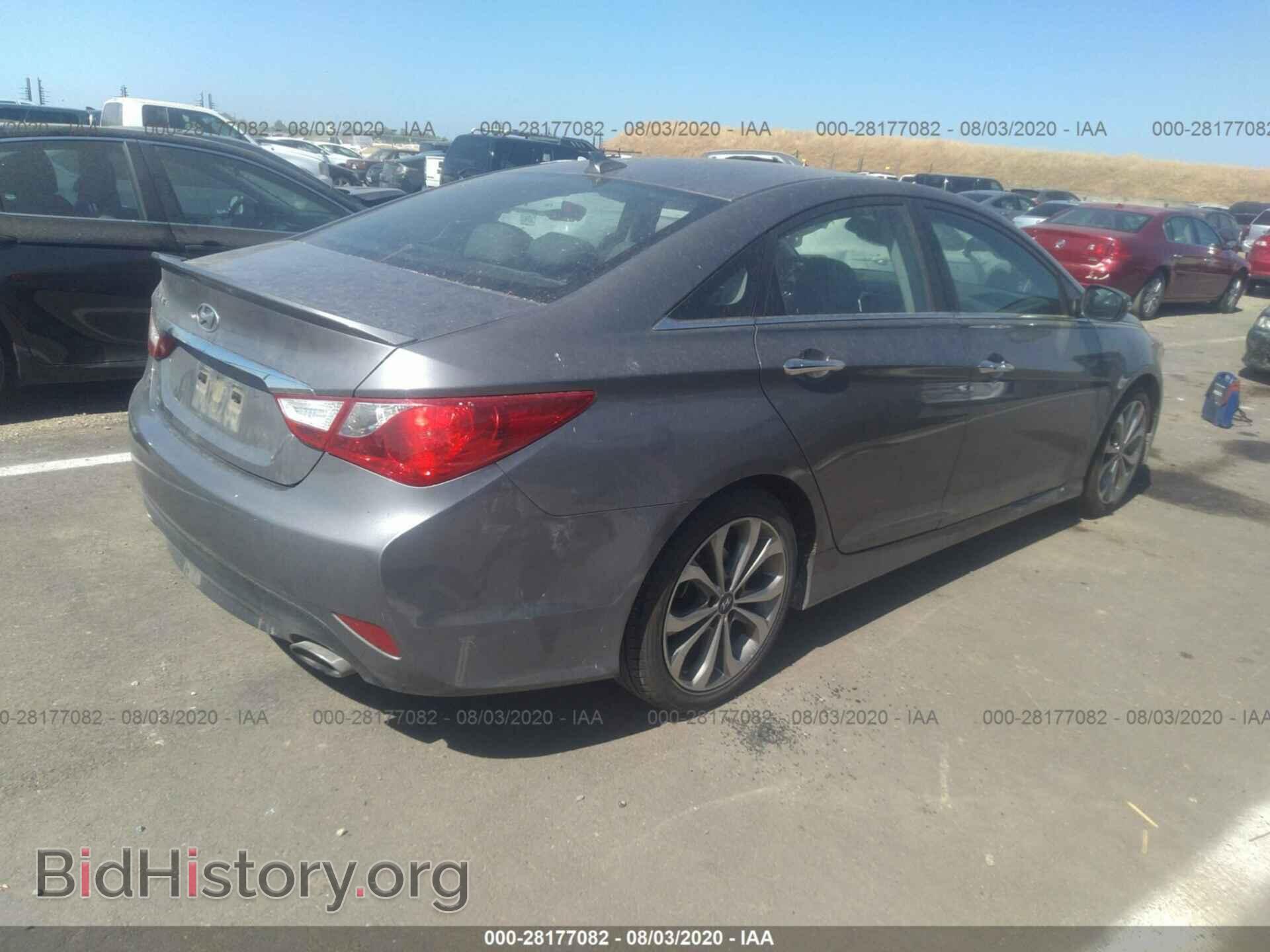 2014 HYUNDAI SONATA - VIN: 5NPEC4AC1EH873733 - Фото 4
