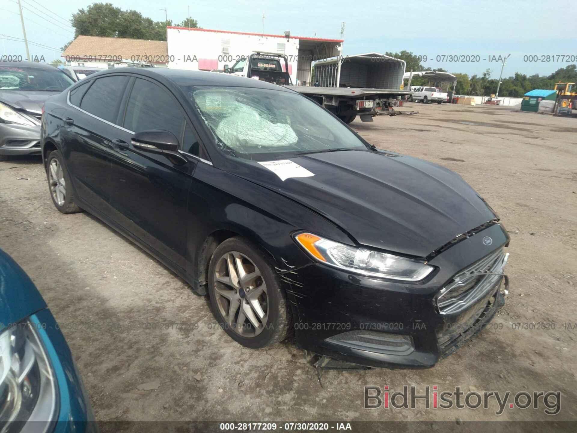 Photo 1FA6P0H72G5107156 - FORD FUSION 2016