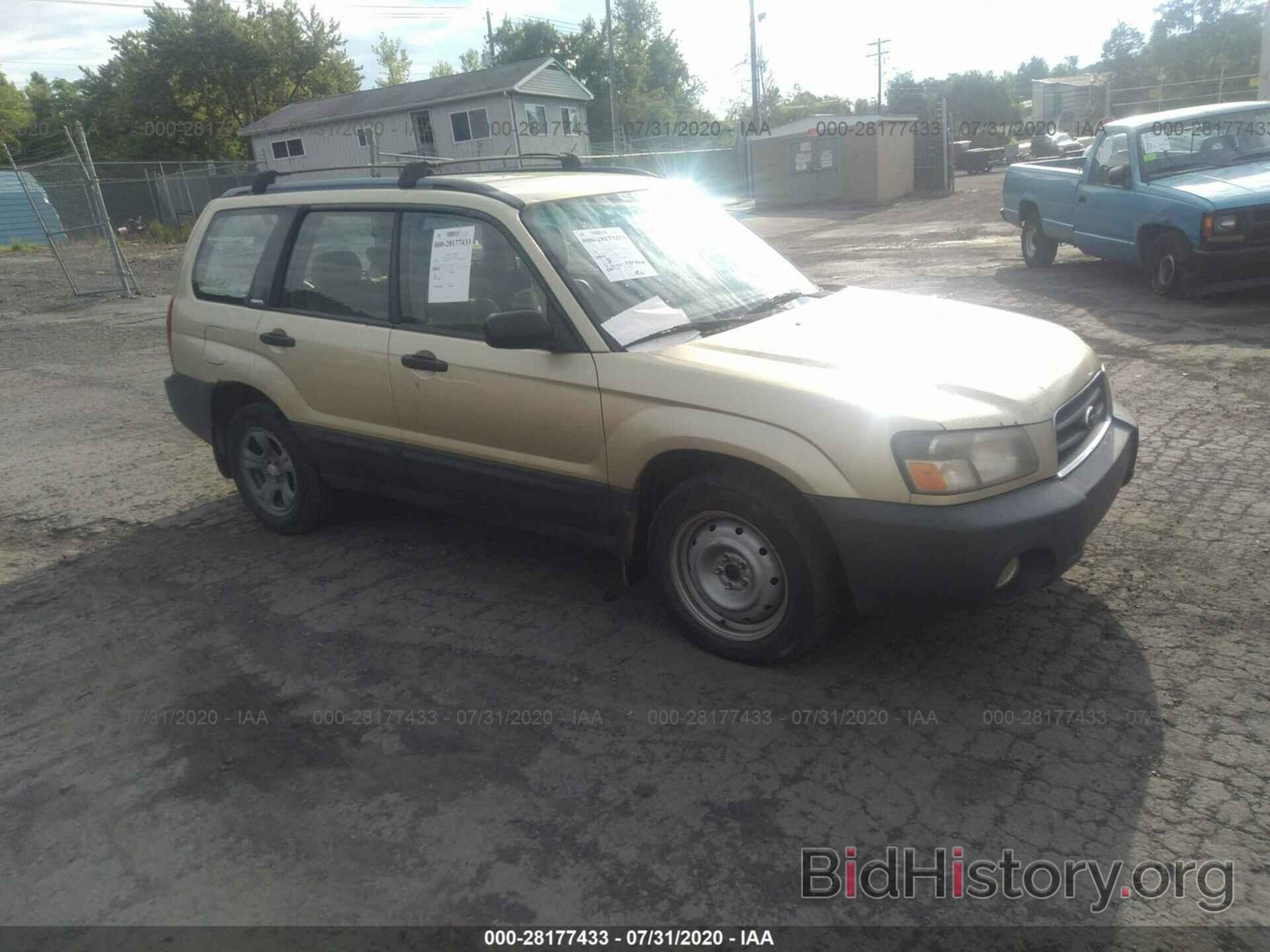 Photo JF1SG63683H714431 - SUBARU FORESTER 2003