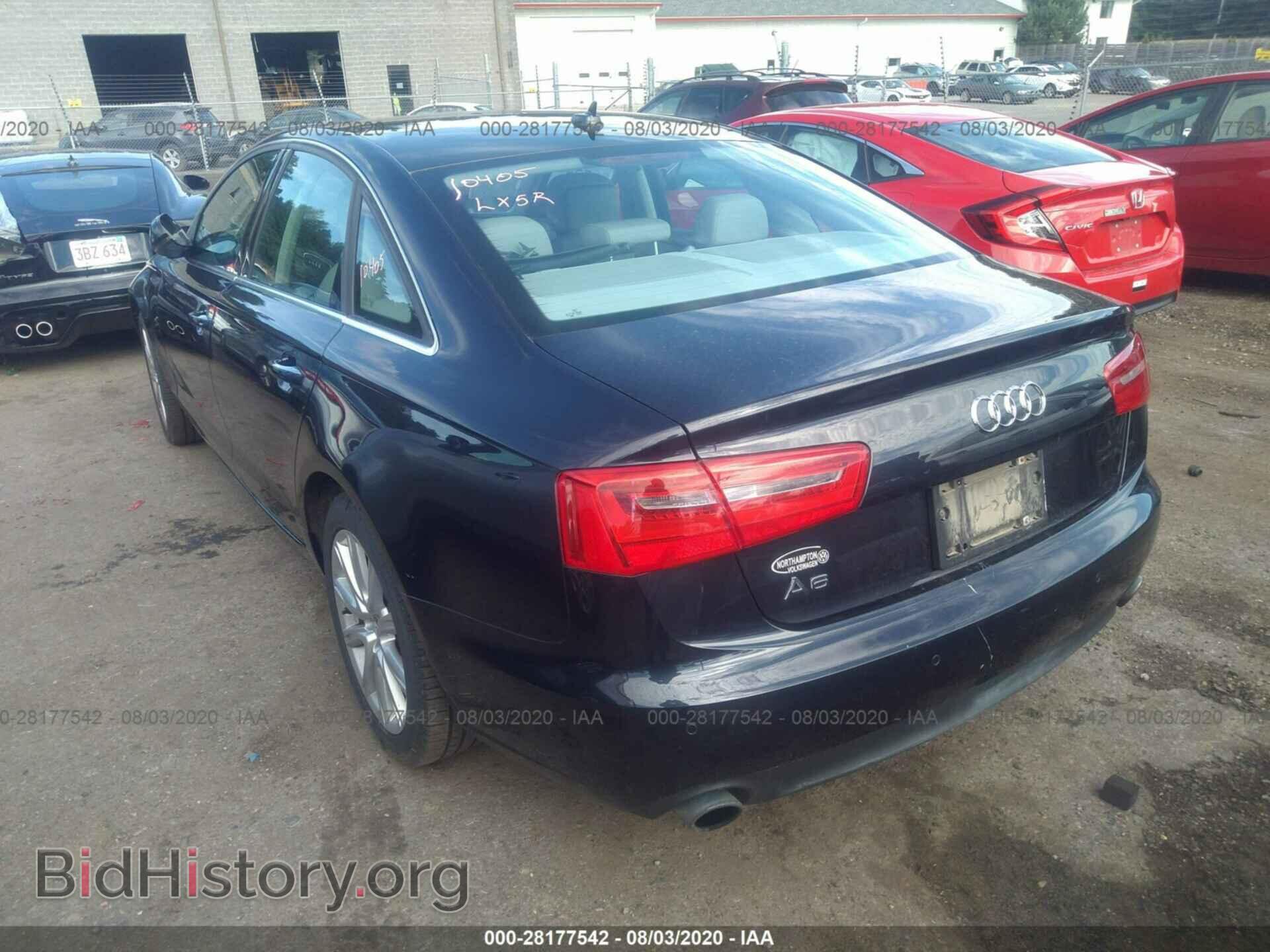 2013 AUDI A6 - VIN: WAUGFAFC5DN130544 - Фото 3
