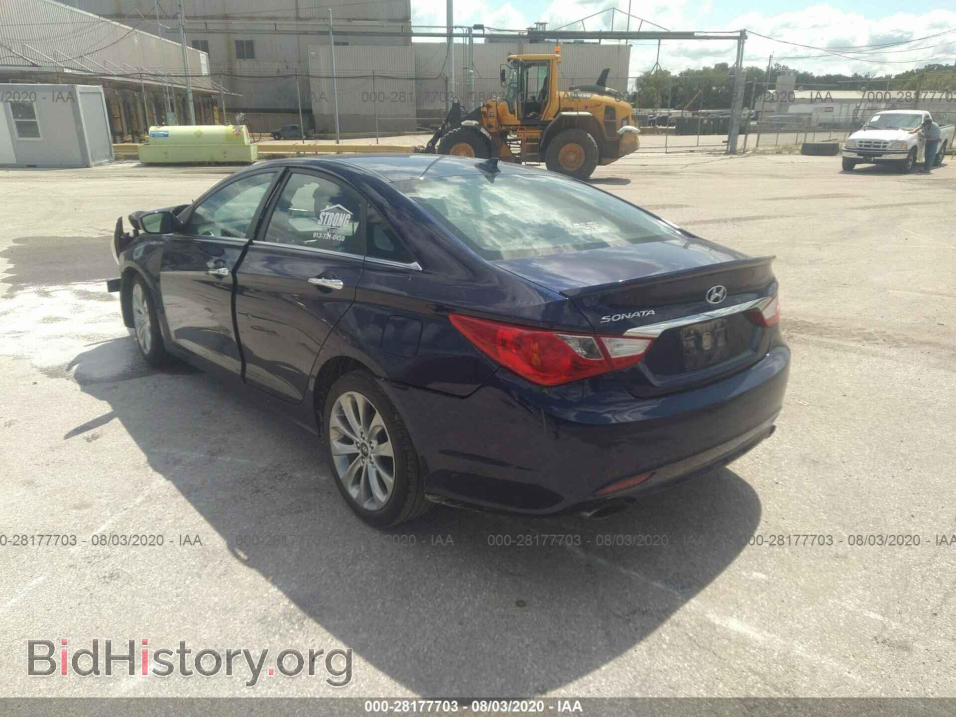 2012 HYUNDAI SONATA - VIN: 5NPEC4AC3CH425457 - Photo 3