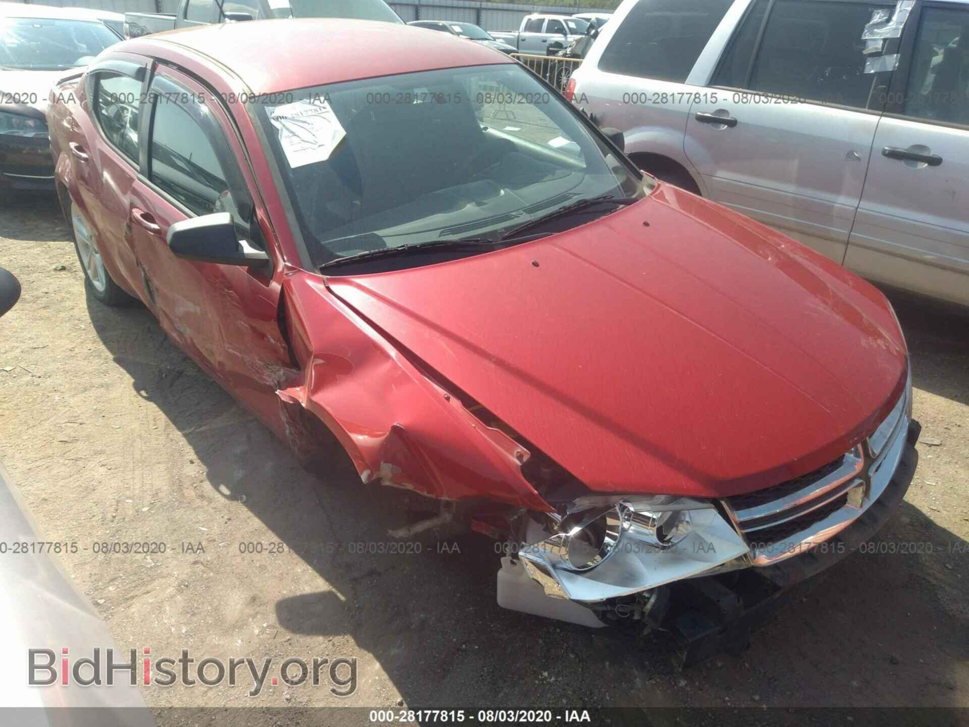 Photo 1C3CDZAG3DN552283 - DODGE AVENGER 2013