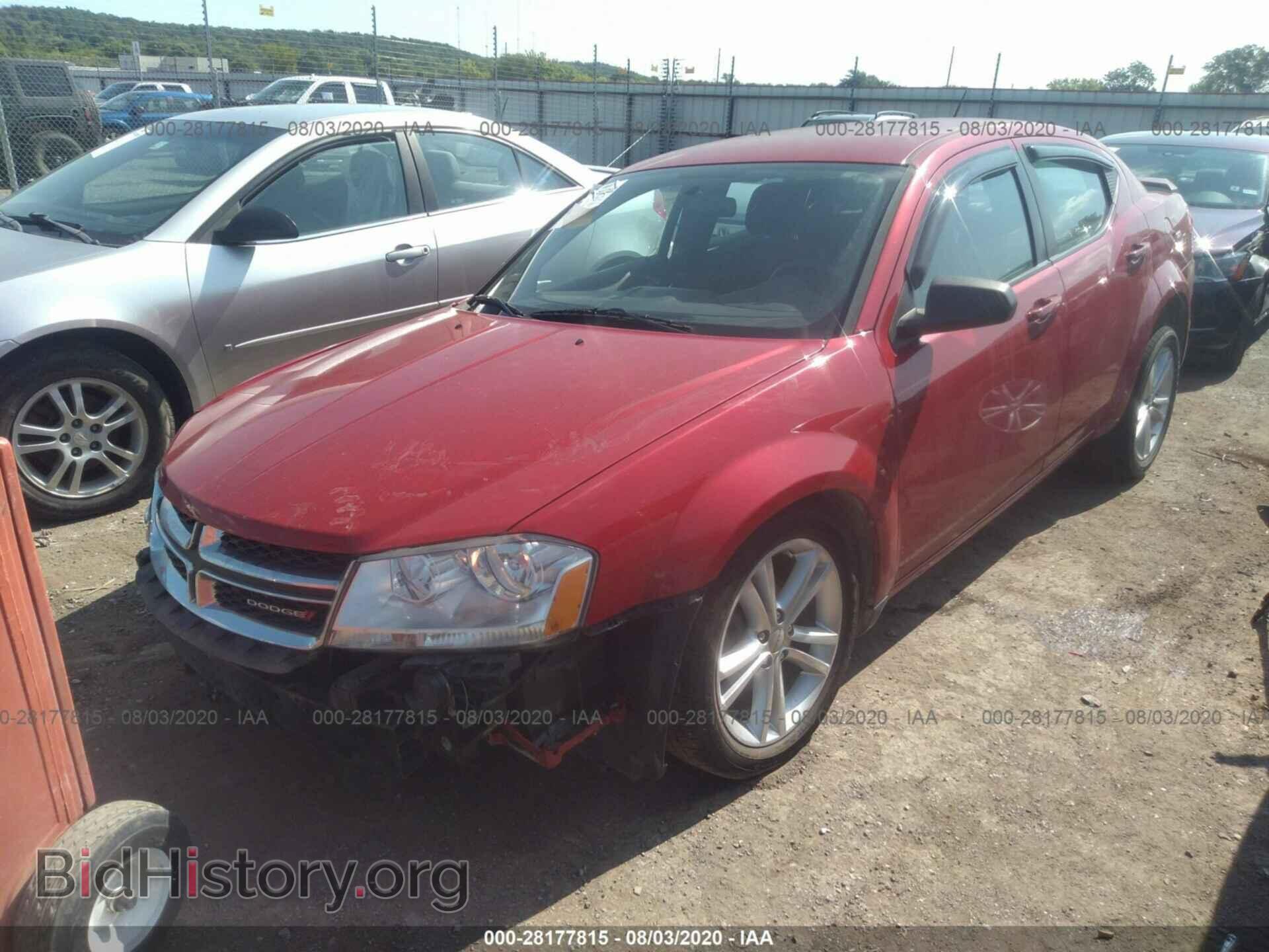 2013 DODGE AVENGER - VIN: 1C3CDZAG3DN552283 - Фото 2