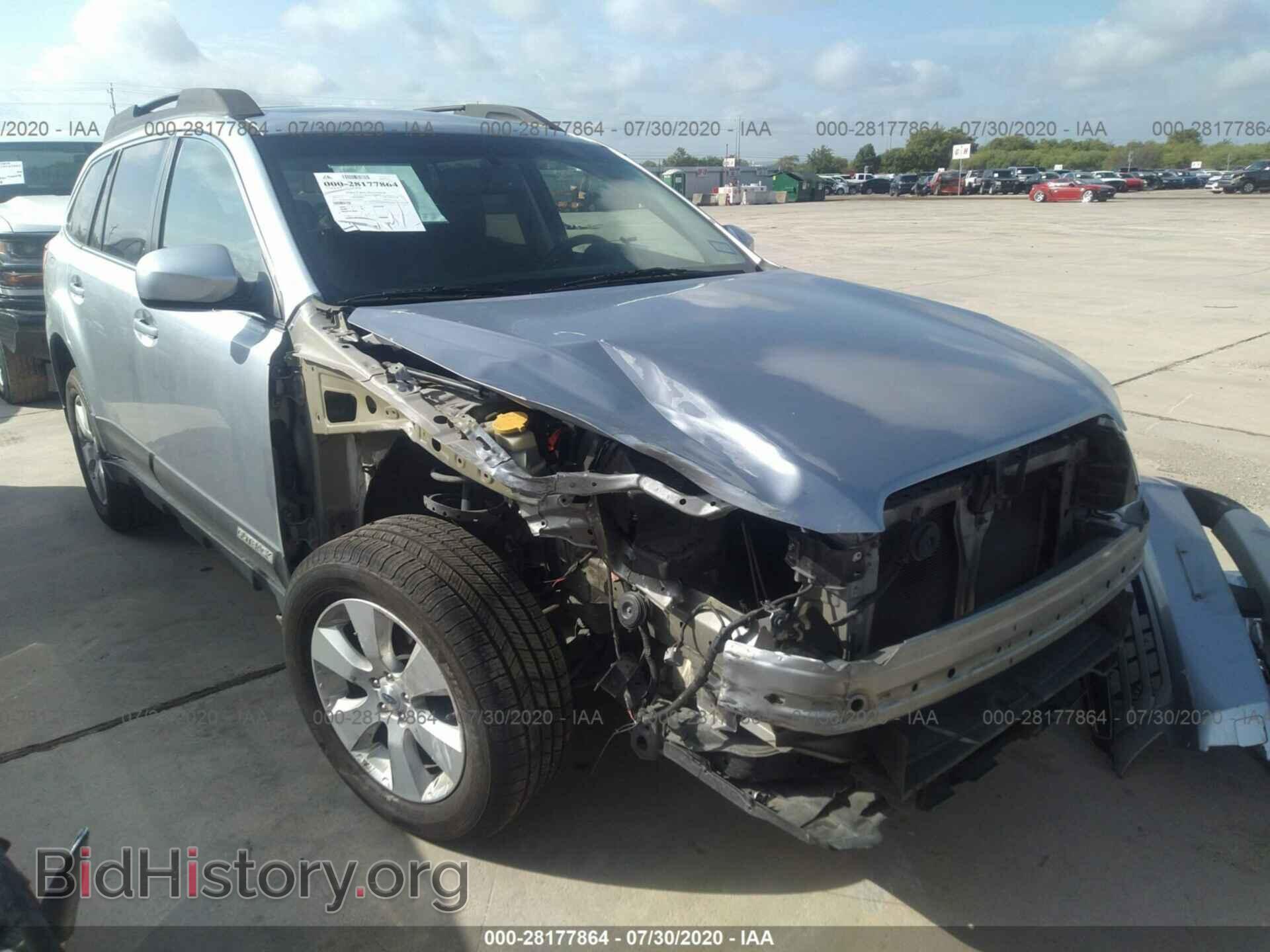Фотография 4S4BRBKCXC3278808 - SUBARU OUTBACK 2012