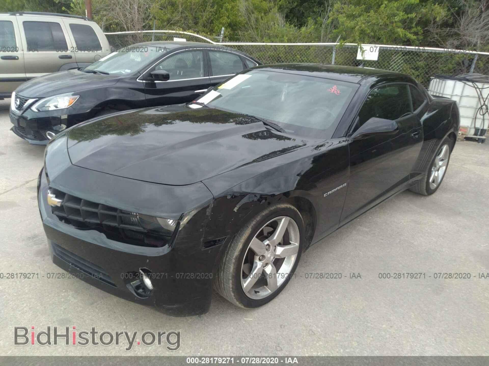 2012 CHEVROLET CAMARO - VIN: 2G1FB1E35C9178356 - Фото 2