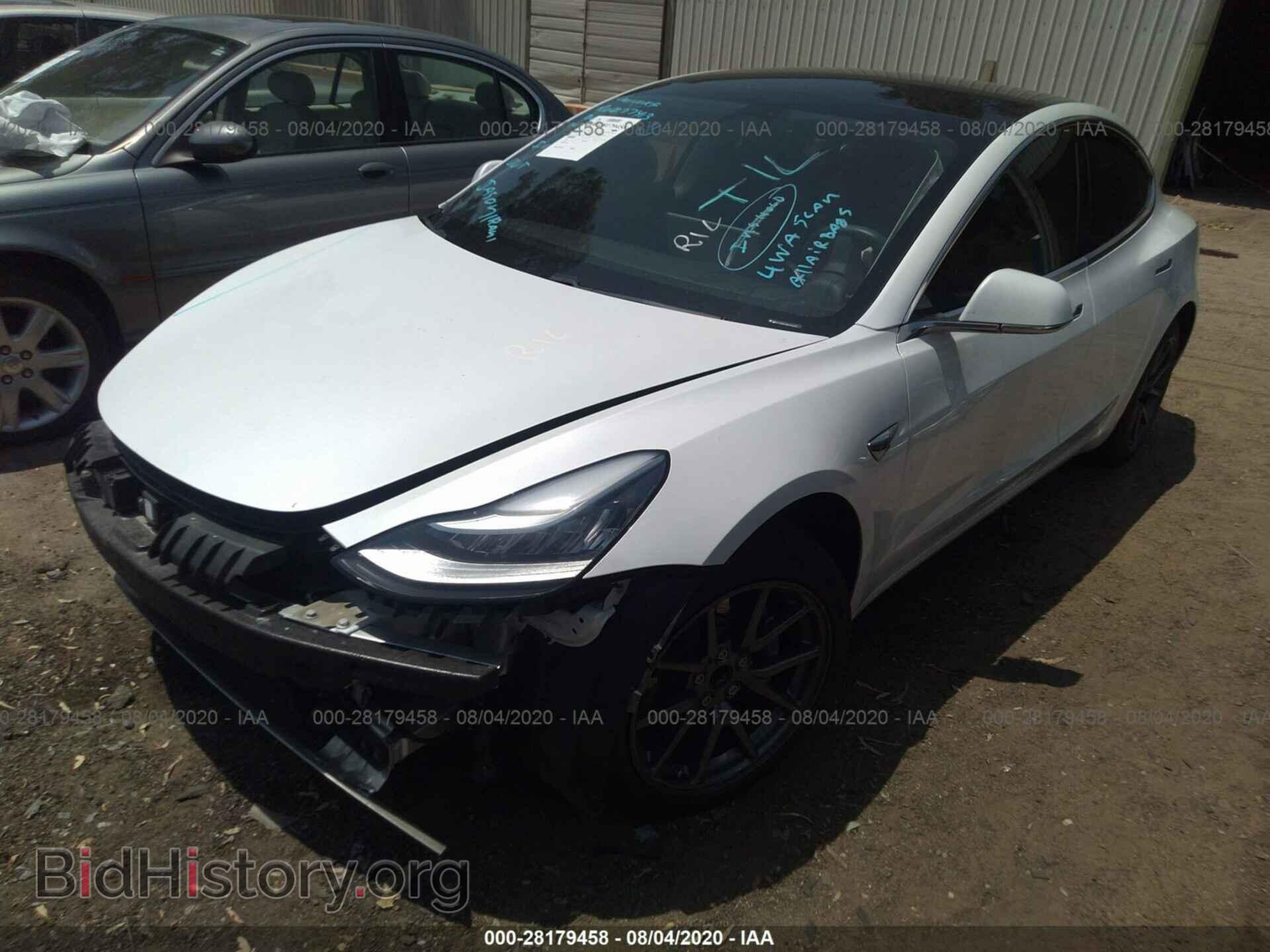 2019 TESLA MODEL 3 - VIN: 5YJ3E1EA9KF314076 - Photo 2