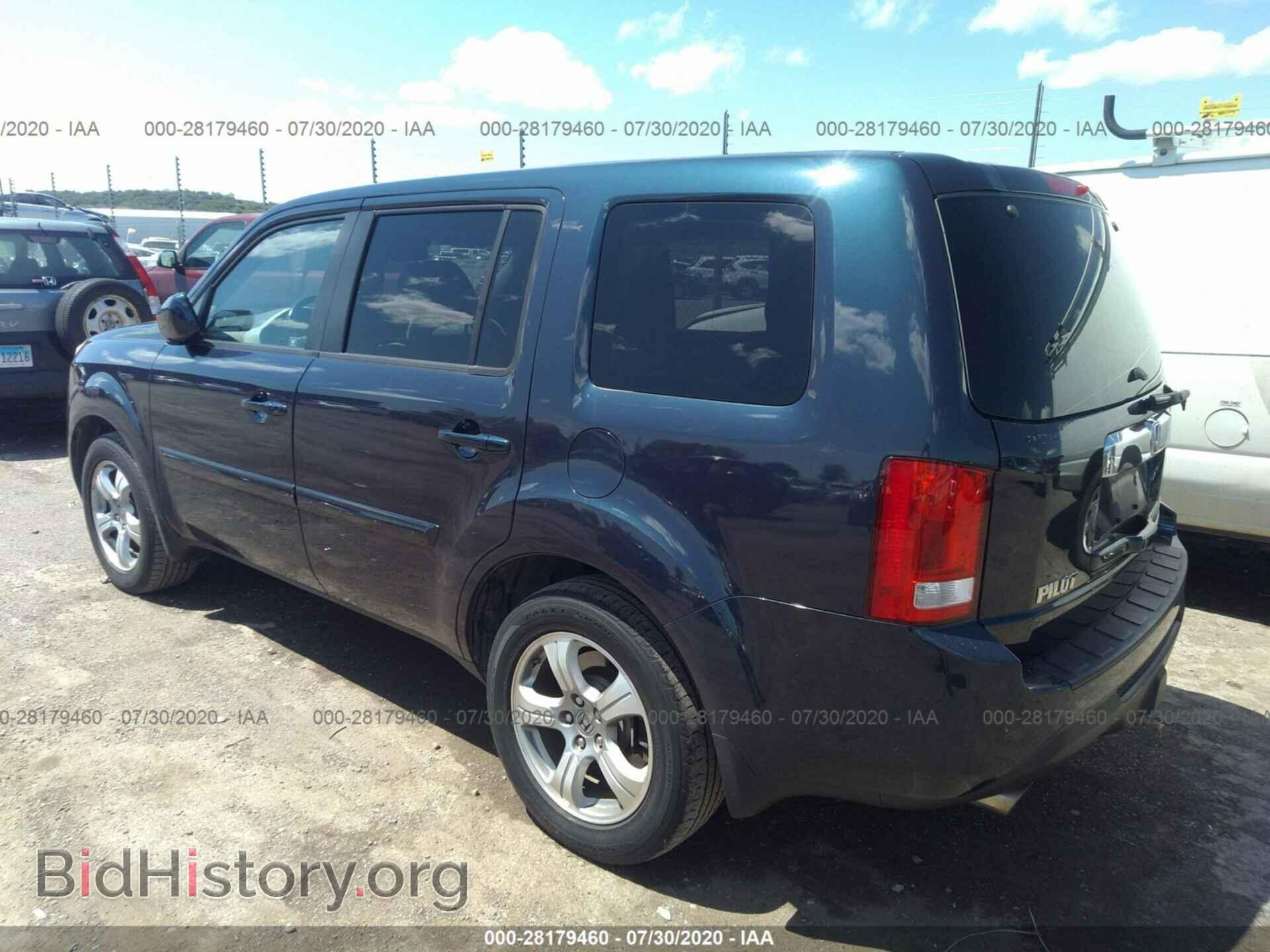 2012 HONDA PILOT - VIN: 5FNYF4H72CB056456 - Фото 3