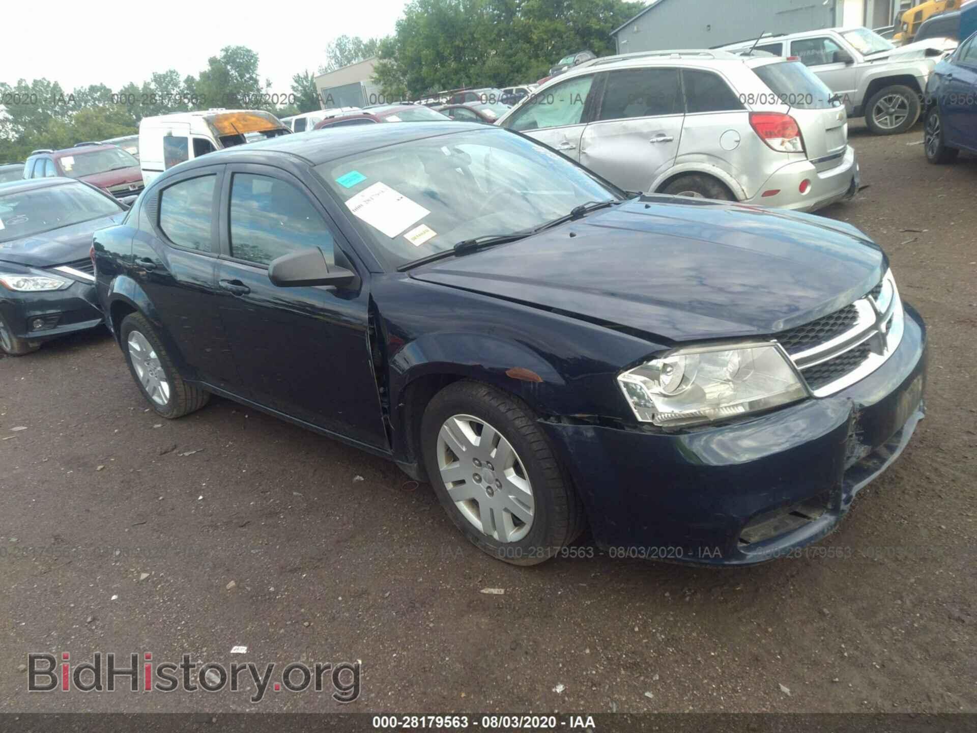 Photo 1C3CDZAB0DN628112 - DODGE AVENGER 2013