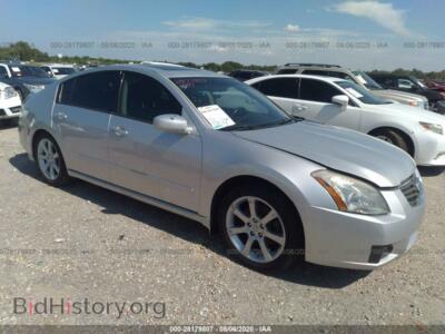 2007 Nissan MAXIMA 3.5 SE, silver — VIN 1N4BA41E27C852680, IAAI